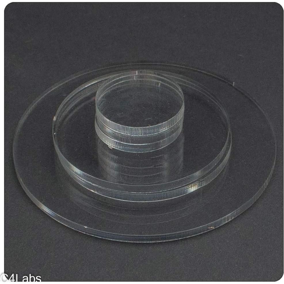 Tokens de Monstruo C4Labs Paquete de 30 Transparentes 2,54-7,62 cm