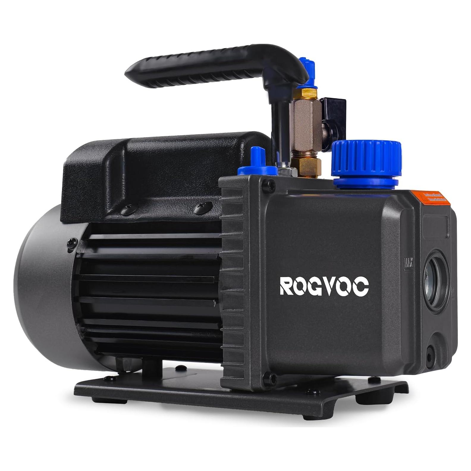 Bomba de vacío Rogvoc 3.5 CFM 110V para AC y HVAC