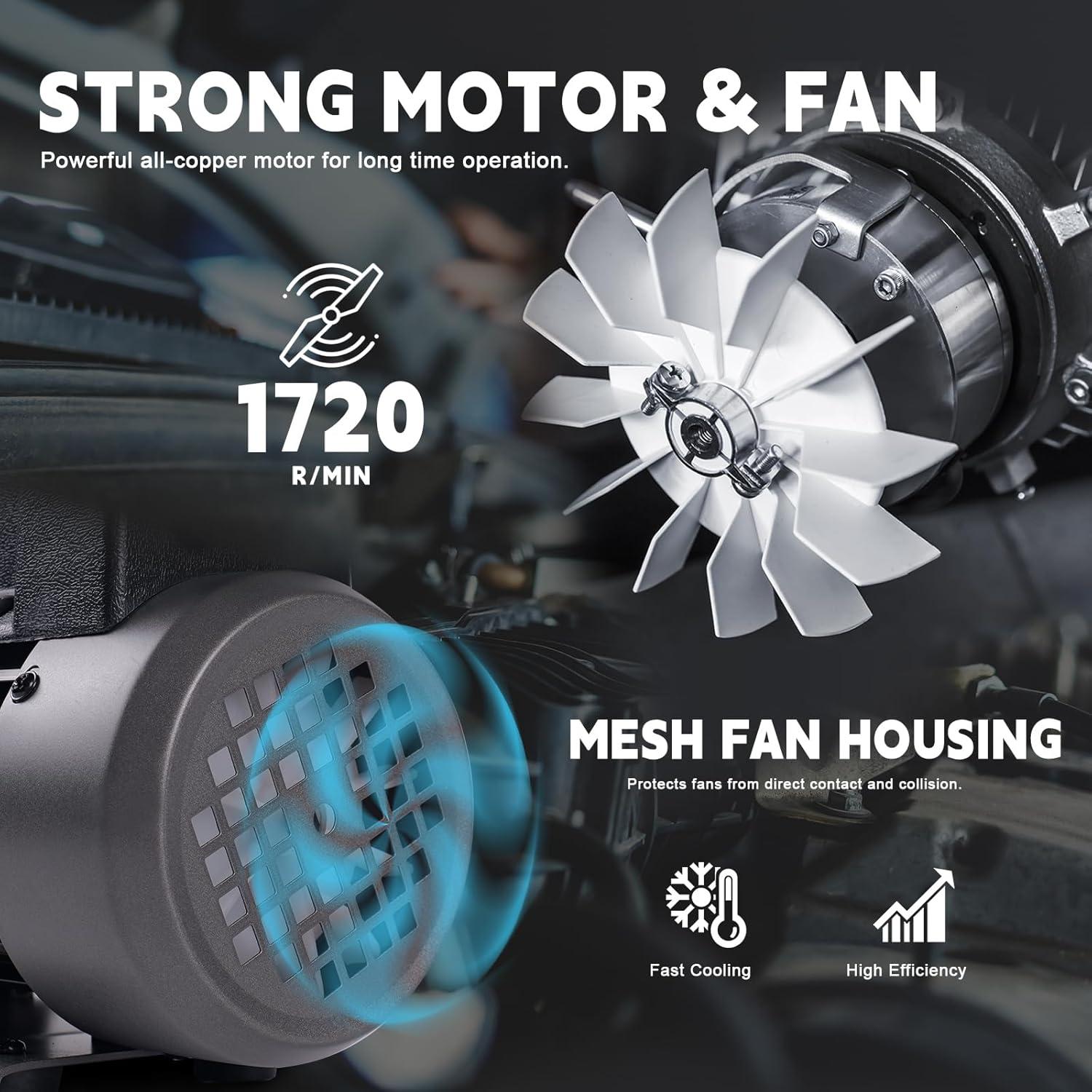 Bomba de vacío Rogvoc 3.5 CFM 110V para AC y HVAC