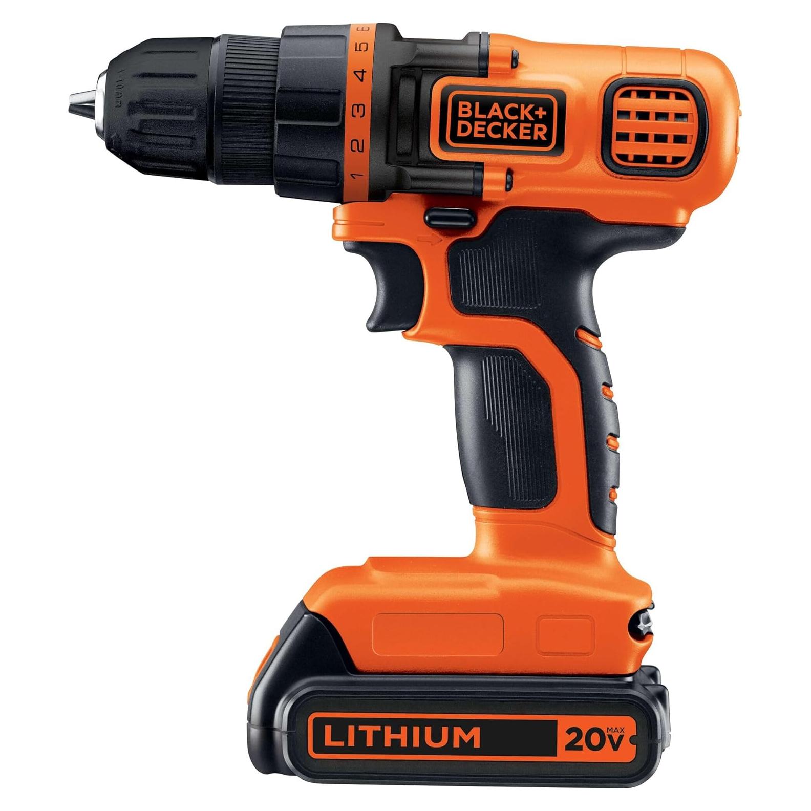 Taladro y Atornillador Inalámbrico BLACK+DECKER LDX120C 20V