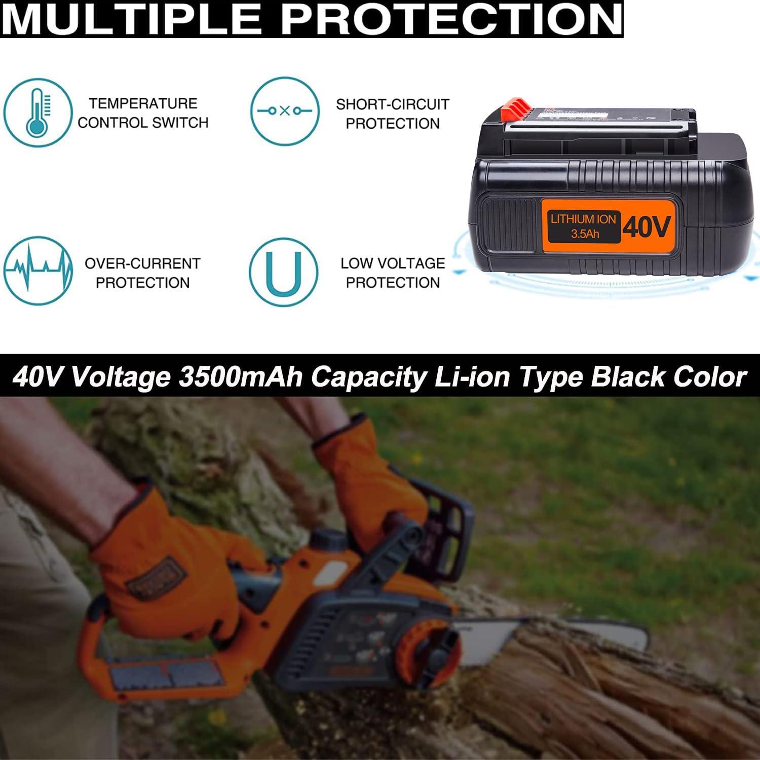 Batería de Litio DTK 3.5Ah 40V para Black y Decker