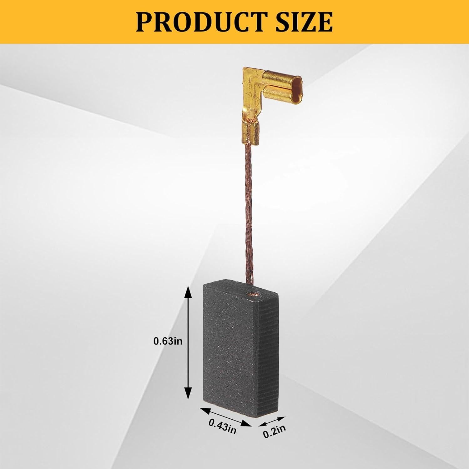 4 Cepillos de Carbón GZJoSum CB318 para Makita 9560CV 9565CV