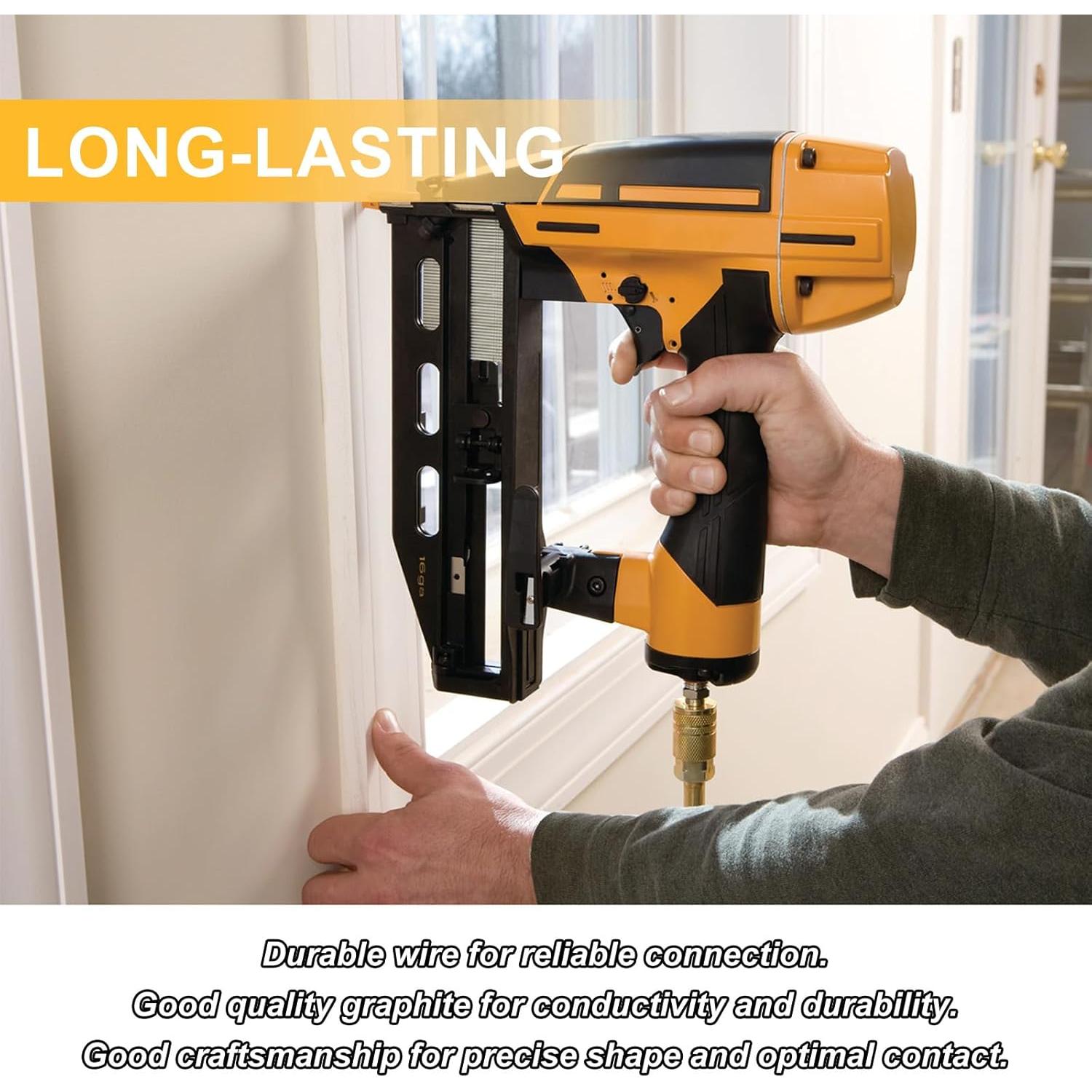 4 Cepillos de Carbón GZJoSum CB318 para Makita 9560CV 9565CV