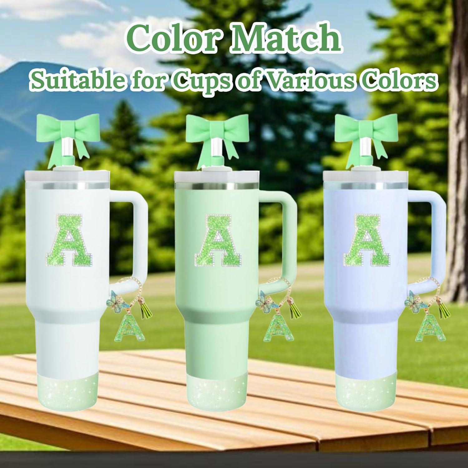 Juego de Accesorios MOTEERLLU para Taza Stanley 6 Piezas Verde