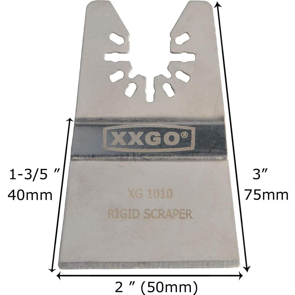 Cuchillas Raspador Rígido Universal XXGO - Acero Inoxidable - 2 Pcs