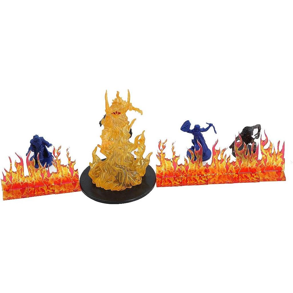 Pared de Fuego Miniatura CZYY Juego de 8 para RPG 28 mm