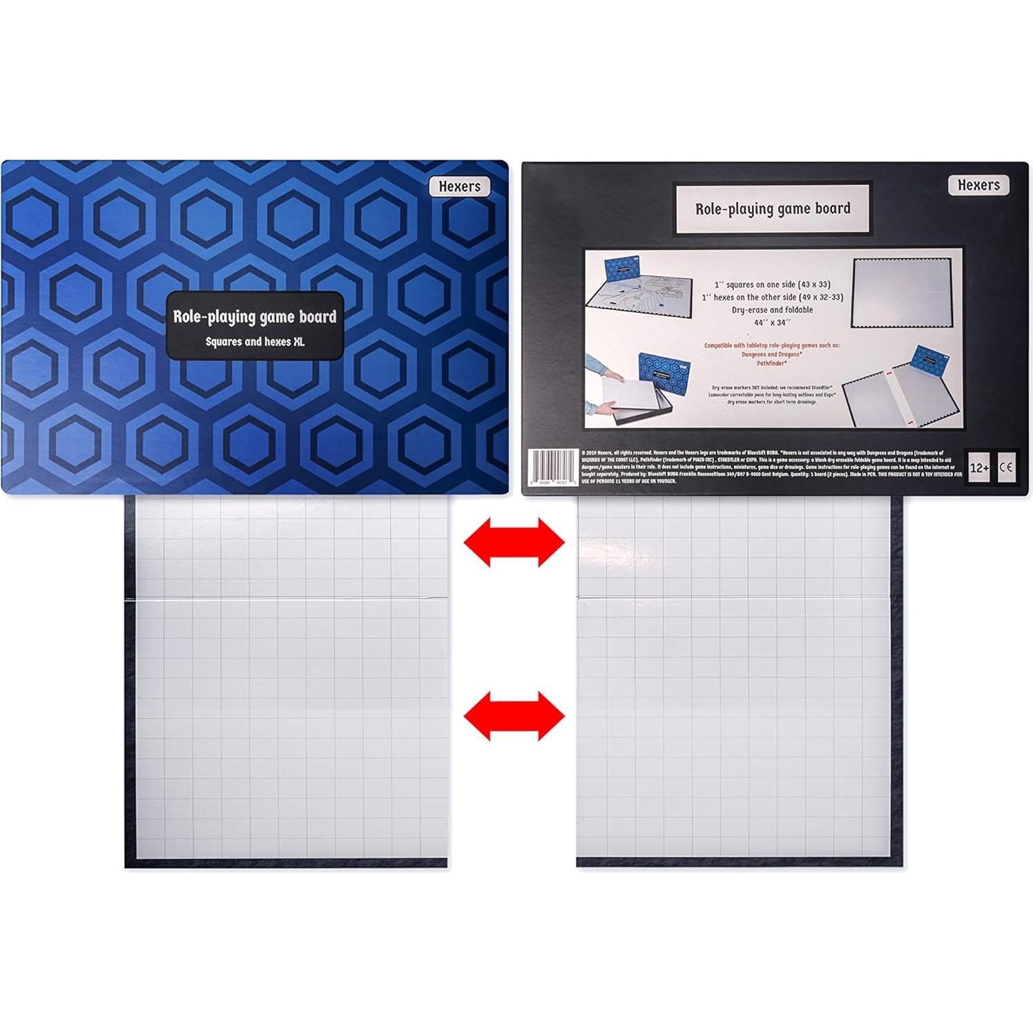 Tablero de Rol Plegable Blueshift 111x86 cm Borrable