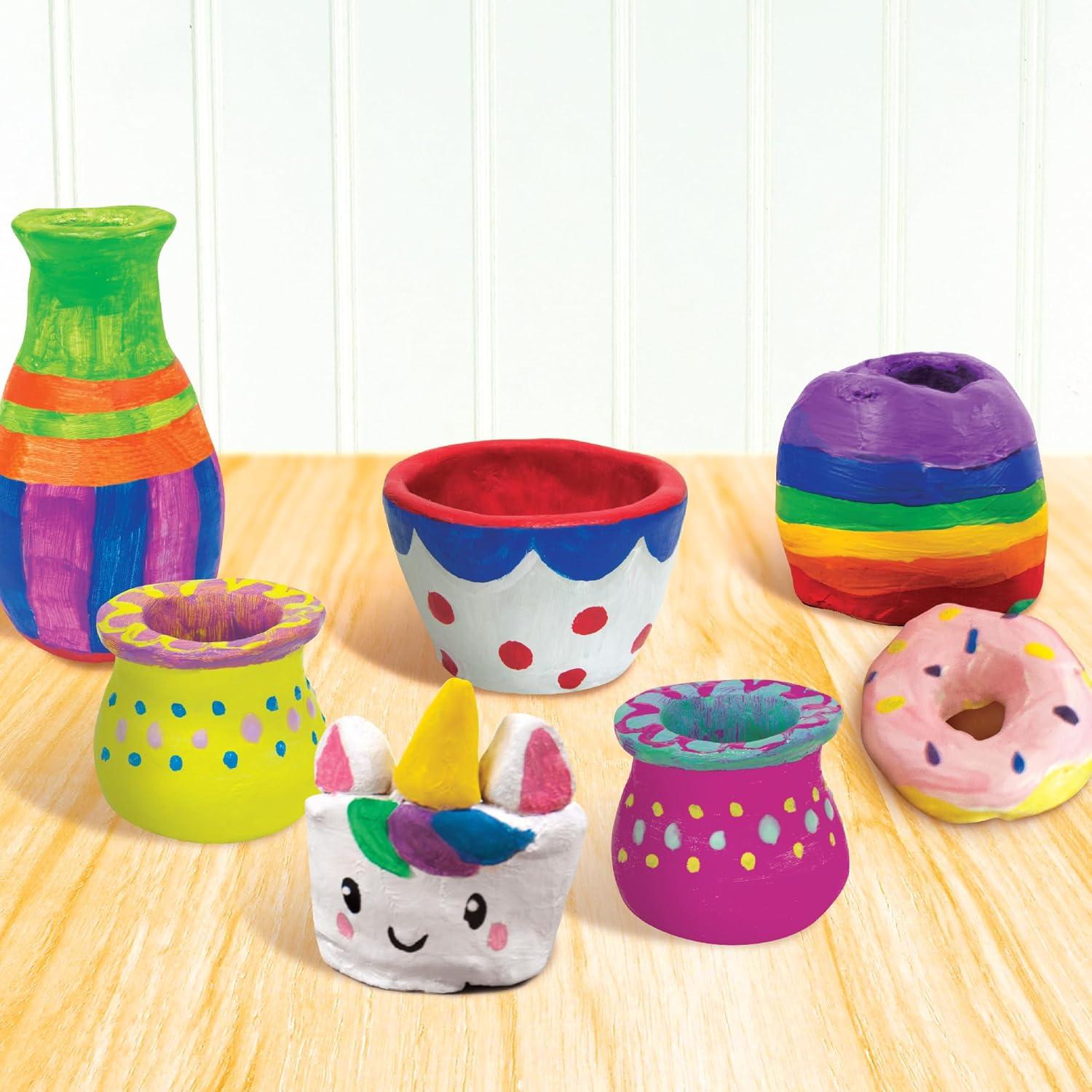 Rueda de Alfarería Motorizada Hecho por mí - Kit para Niños 6+