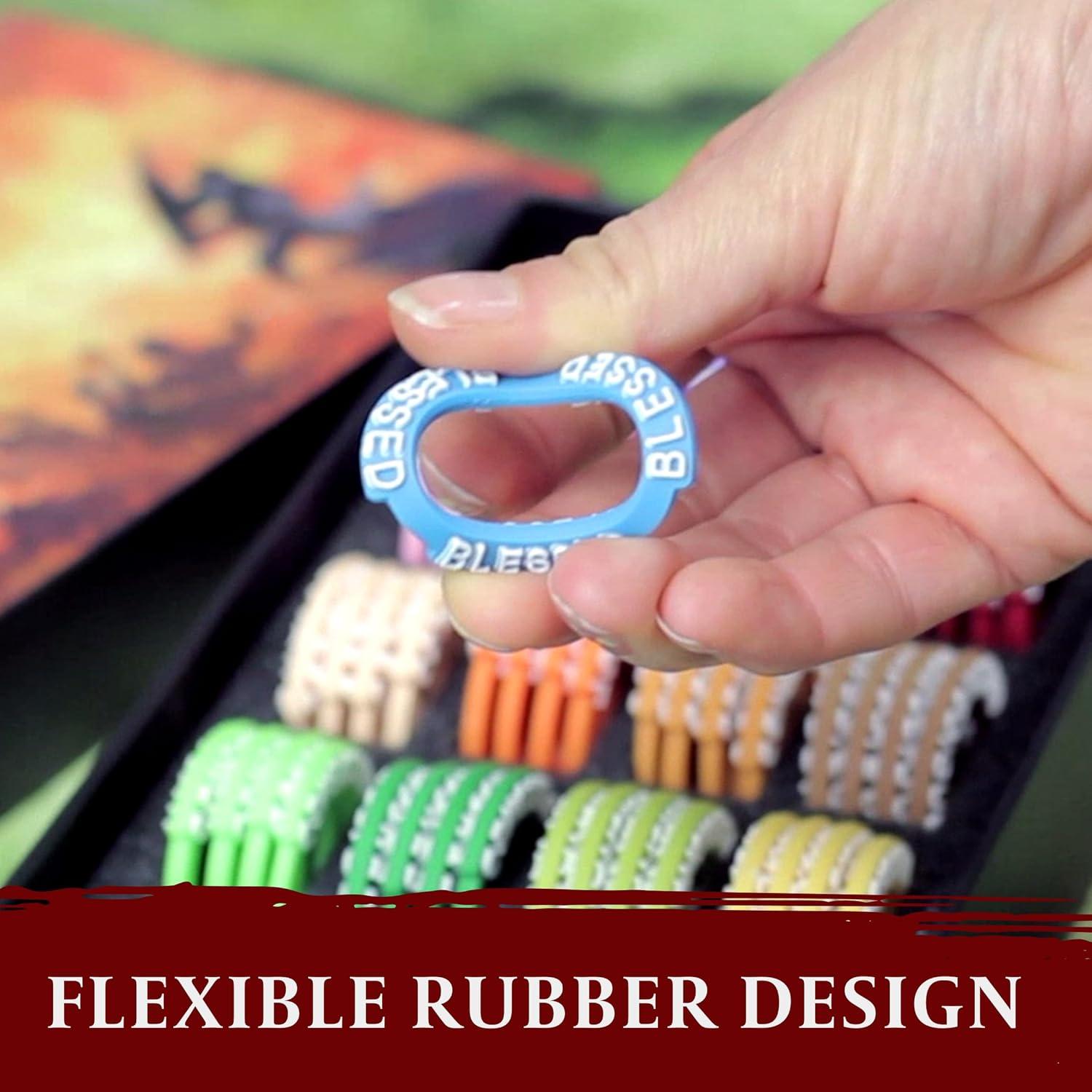 Marcadores de Estado DND LYNX - 96 Anillos para RPG