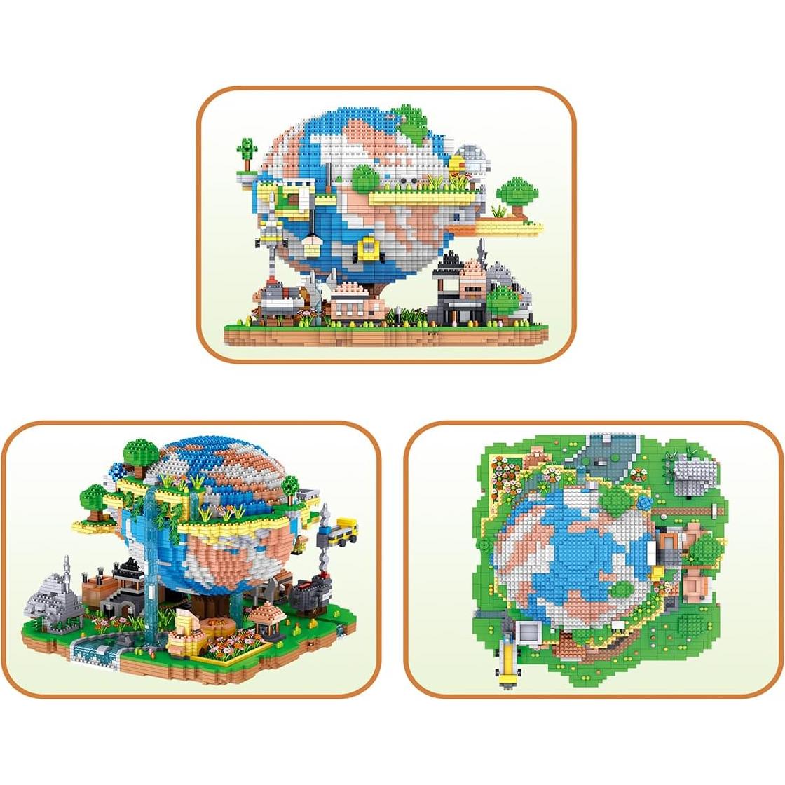 Conjunto de Bloques de Construcción Micro BDYDT 5452 PZS 20 cm