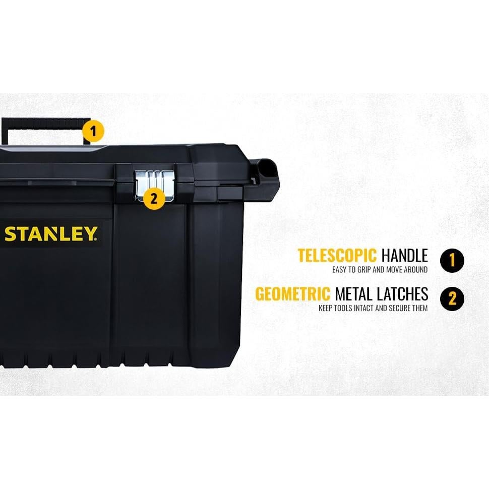 Cofre Rodante STANLEY STST1-80150 50L Negro con Ruedas