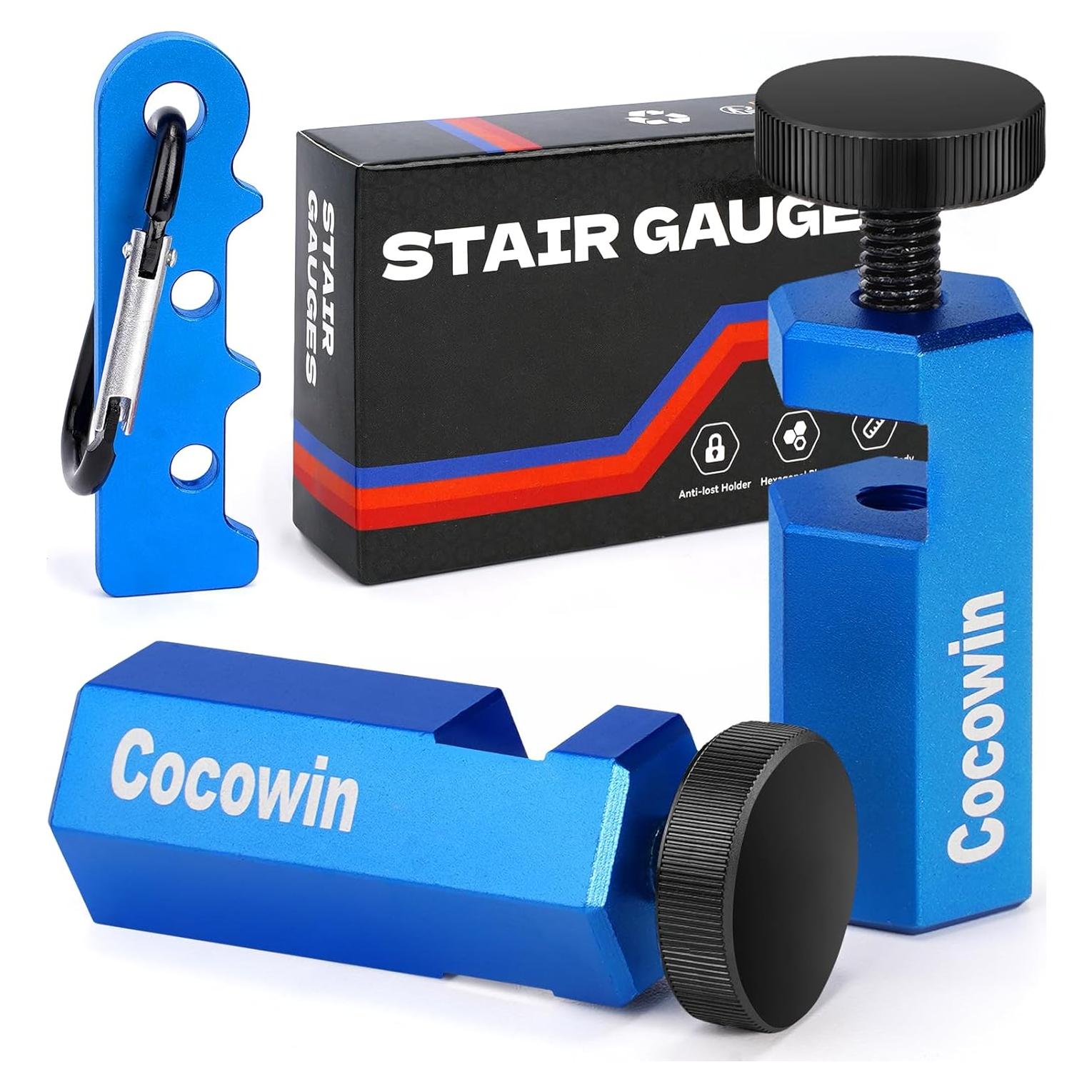 Calibradores de Escalera Altos Cocowin con Soporte y Mosquetón