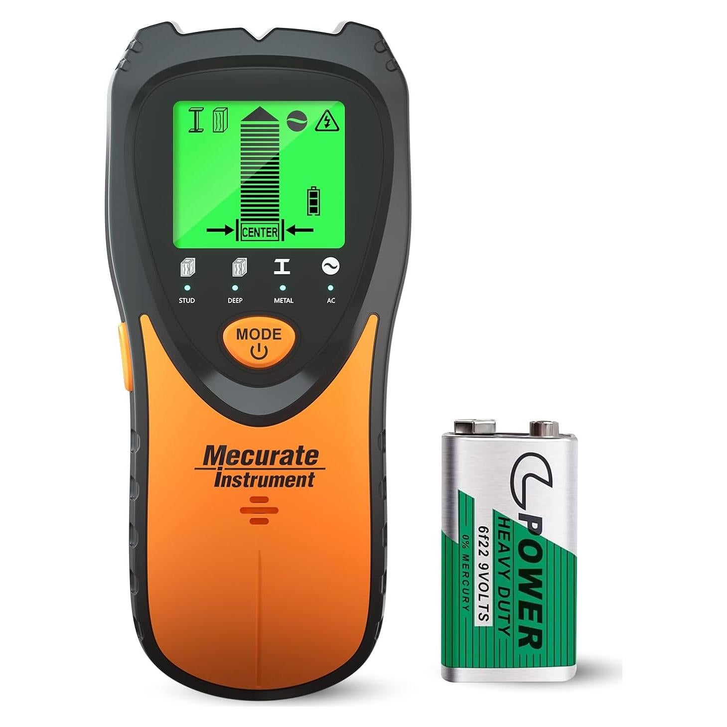 Escáner de Pared Mecurate MSF60A - 5 en 1 con Pantalla LCD