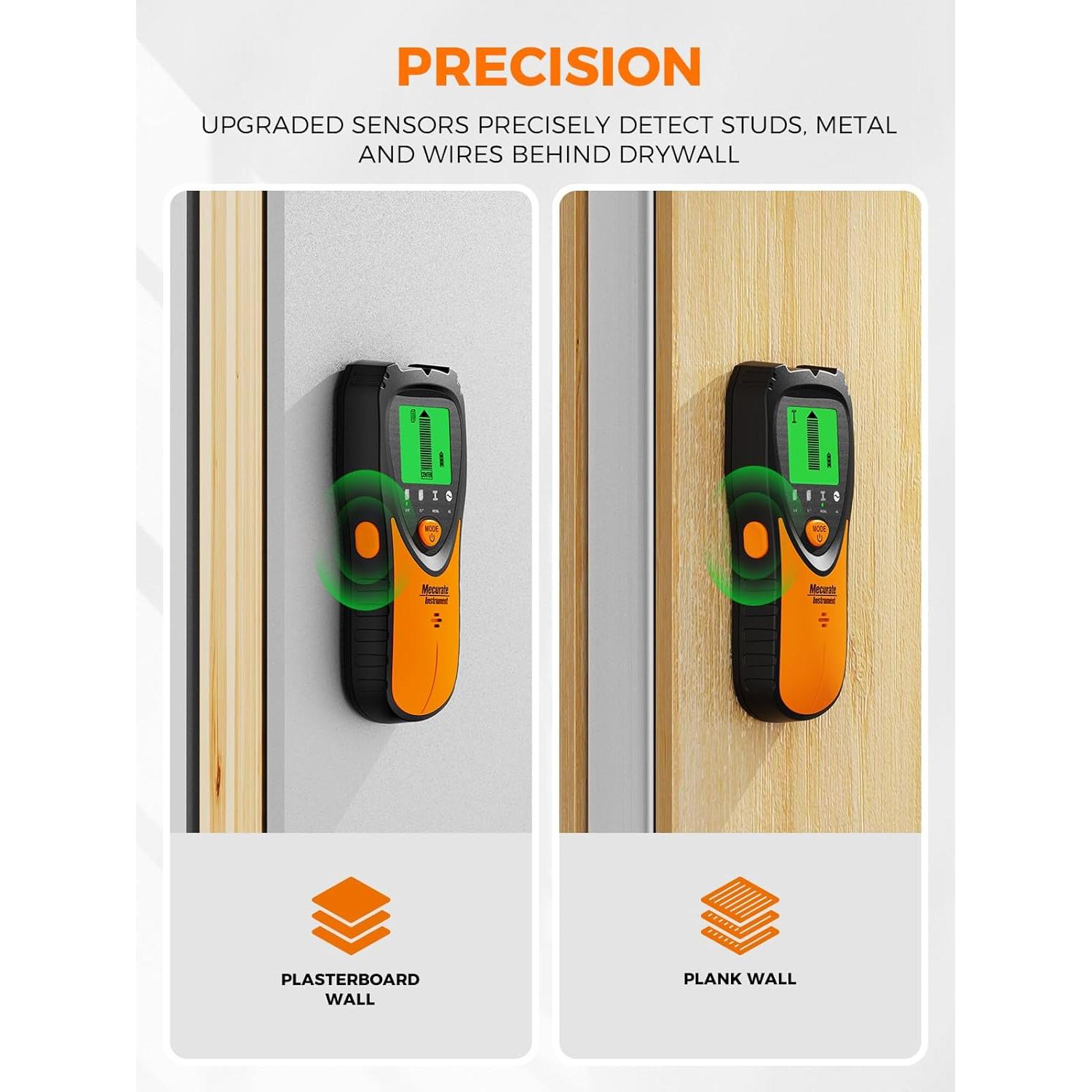 Escáner de Pared Mecurate MSF60A - 5 en 1 con Pantalla LCD