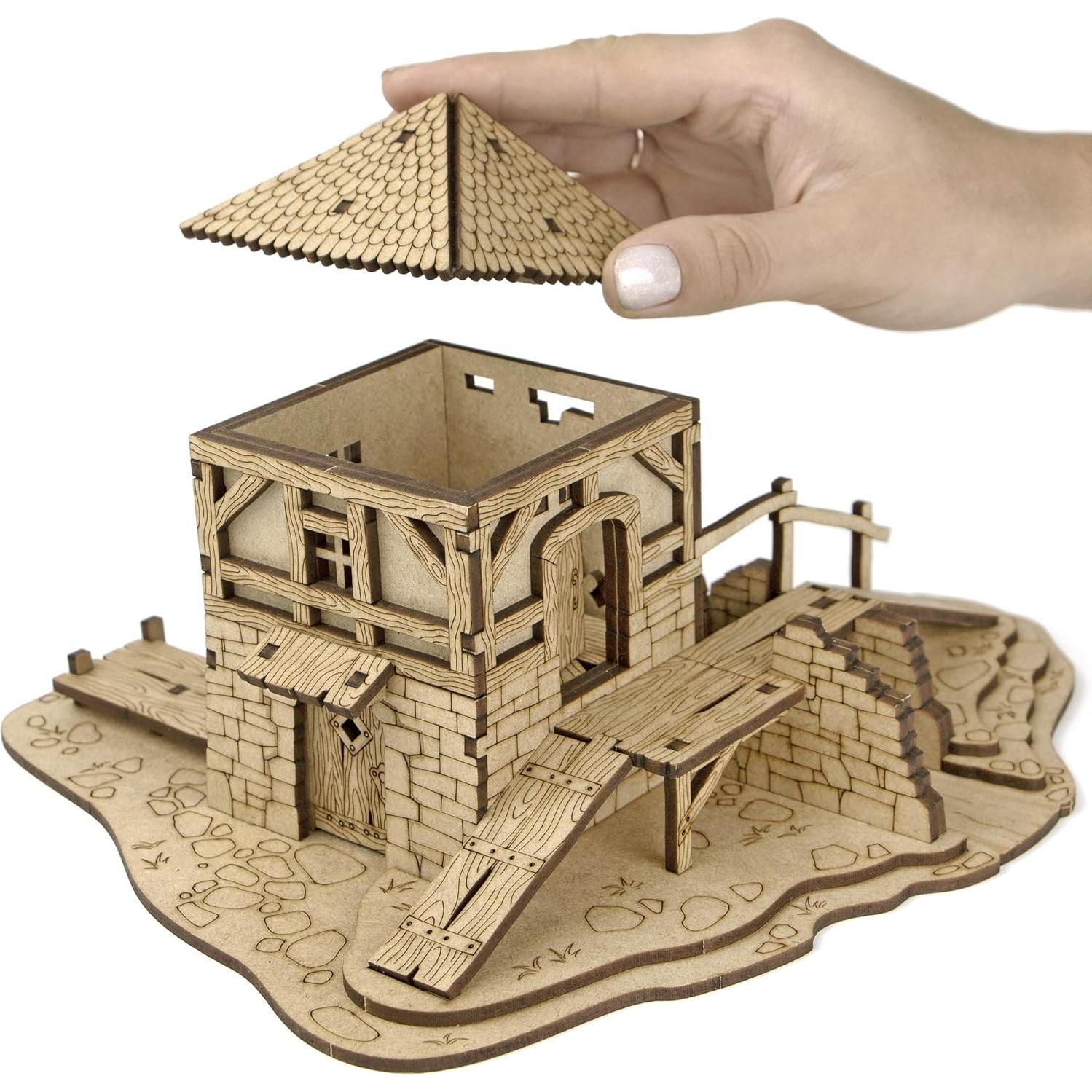 Terreno Modular TowerRex para D&D y Wargaming 28mm