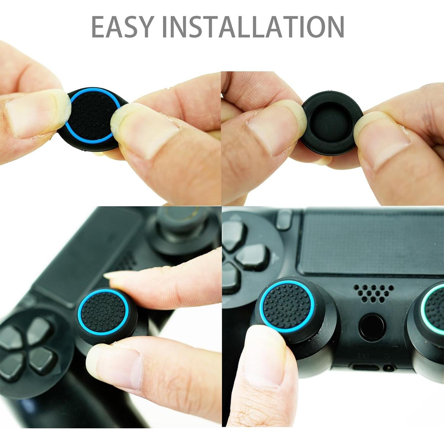 24 Tapas de Agarre de Joystick CTHTBZ para PS4, Xbox, Switch