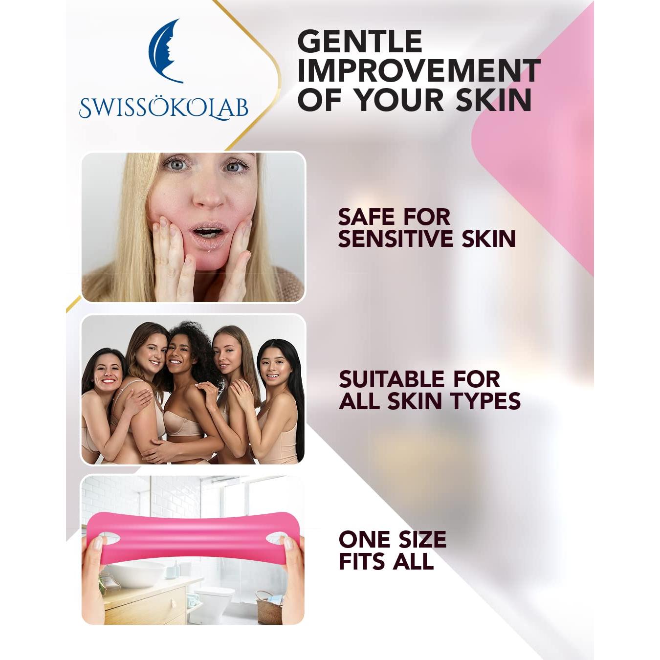 Máscara Facial Elevadora V-Swissokolab 5 Pcs Reafirmante