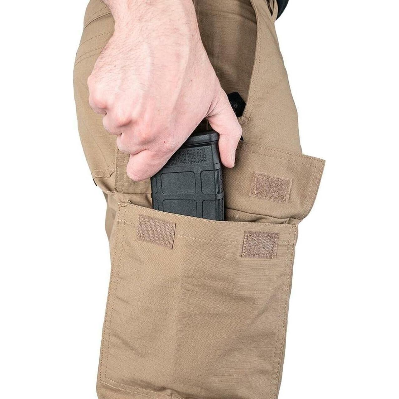 Pantalones Tácticos Cargo Core LAPG para Hombre, Gris, 28W x 30L