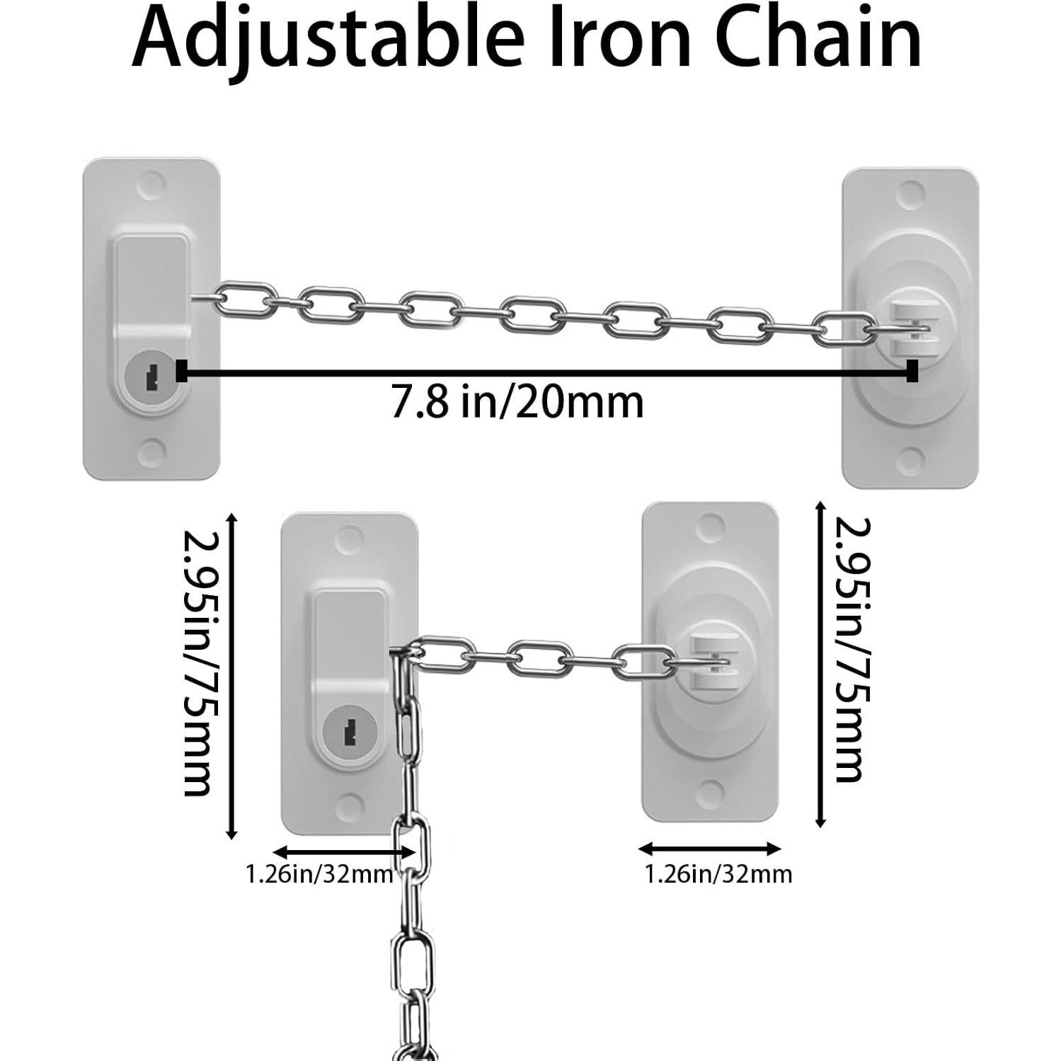 Cerraduras de Seguridad para Niños CMINGJ - 3 Paquete Ajustable