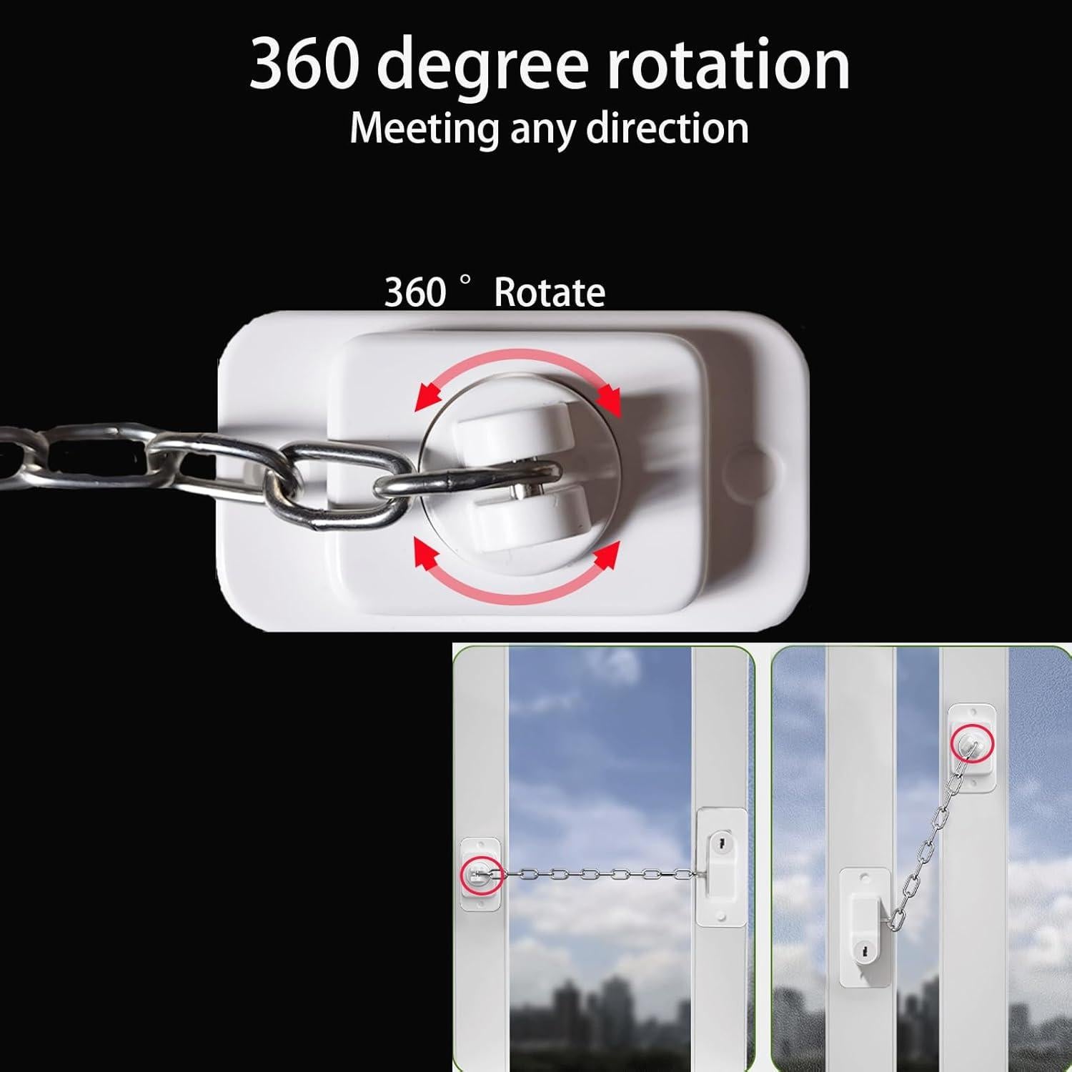 Cerraduras de Seguridad para Niños CMINGJ - 3 Paquete Ajustable