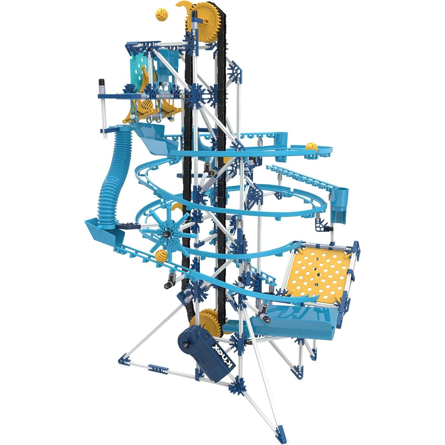 K'NEX Carrera de Canicas con Motor, 504 Piezas, 3,35 m