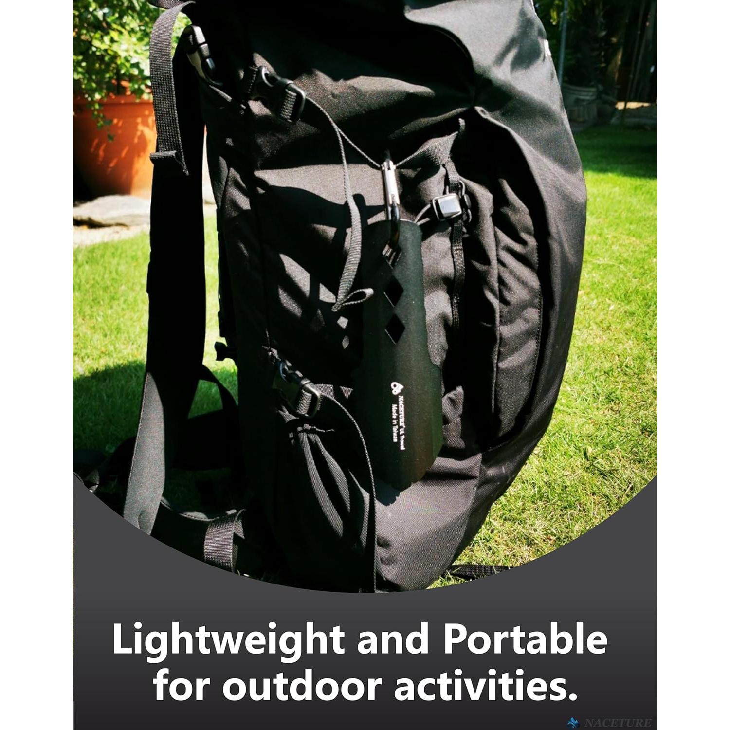 Pala Ultraligera NACETURE para Senderismo - Aluminio, 27g