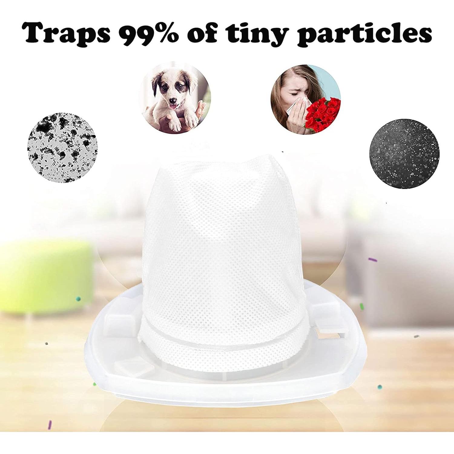 Paquete de 6 Filtros de Reemplazo FFsign para Aspiradora Black & Decker VF110