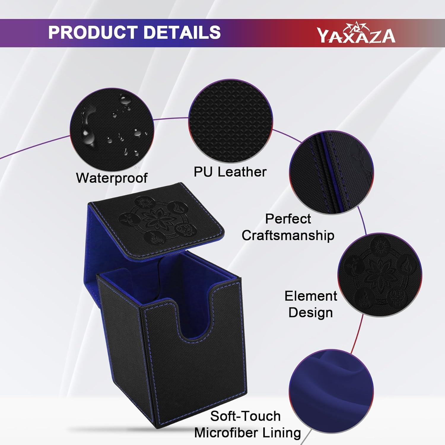 Caja de Barajas YAXAZA para Comandante MTG - 100+ Cartas, PU