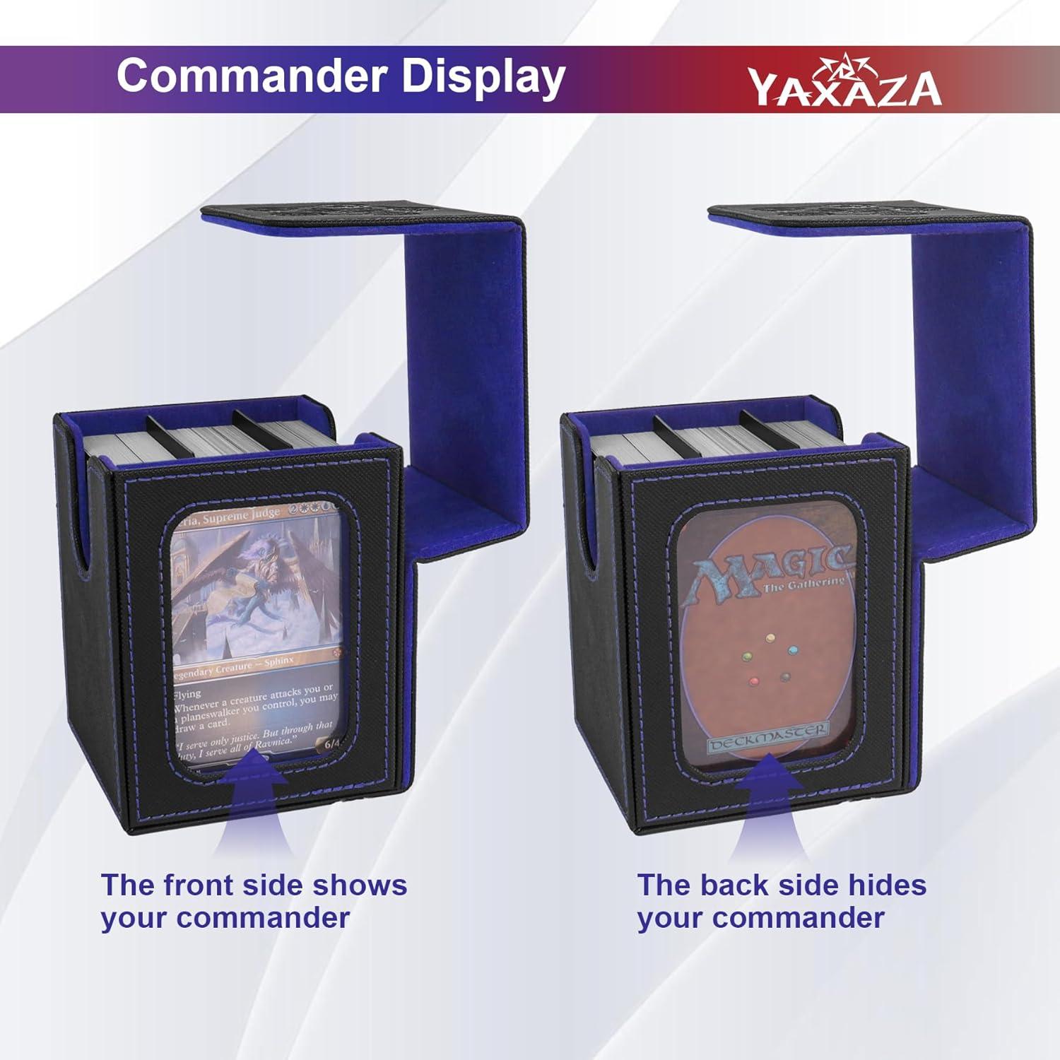 Caja de Barajas YAXAZA para Comandante MTG - 100+ Cartas, PU