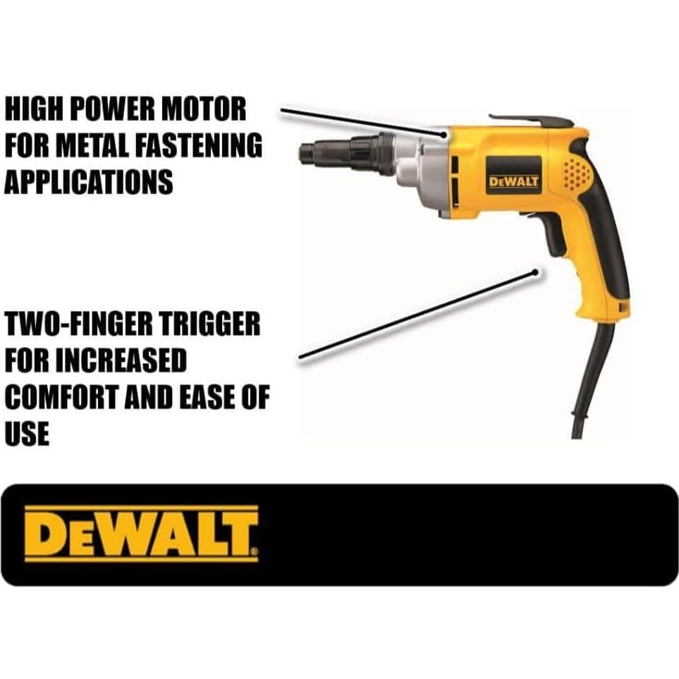 Pistola de Tornillos DEWALT DW267 6.5A Velocidad Variable