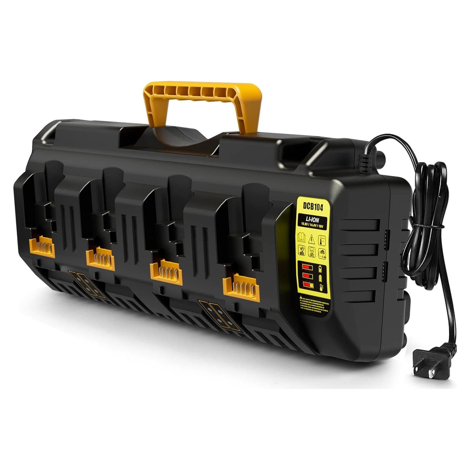 Cargador de Batería Dewalt DCB104 Compatible 12V/20V Max