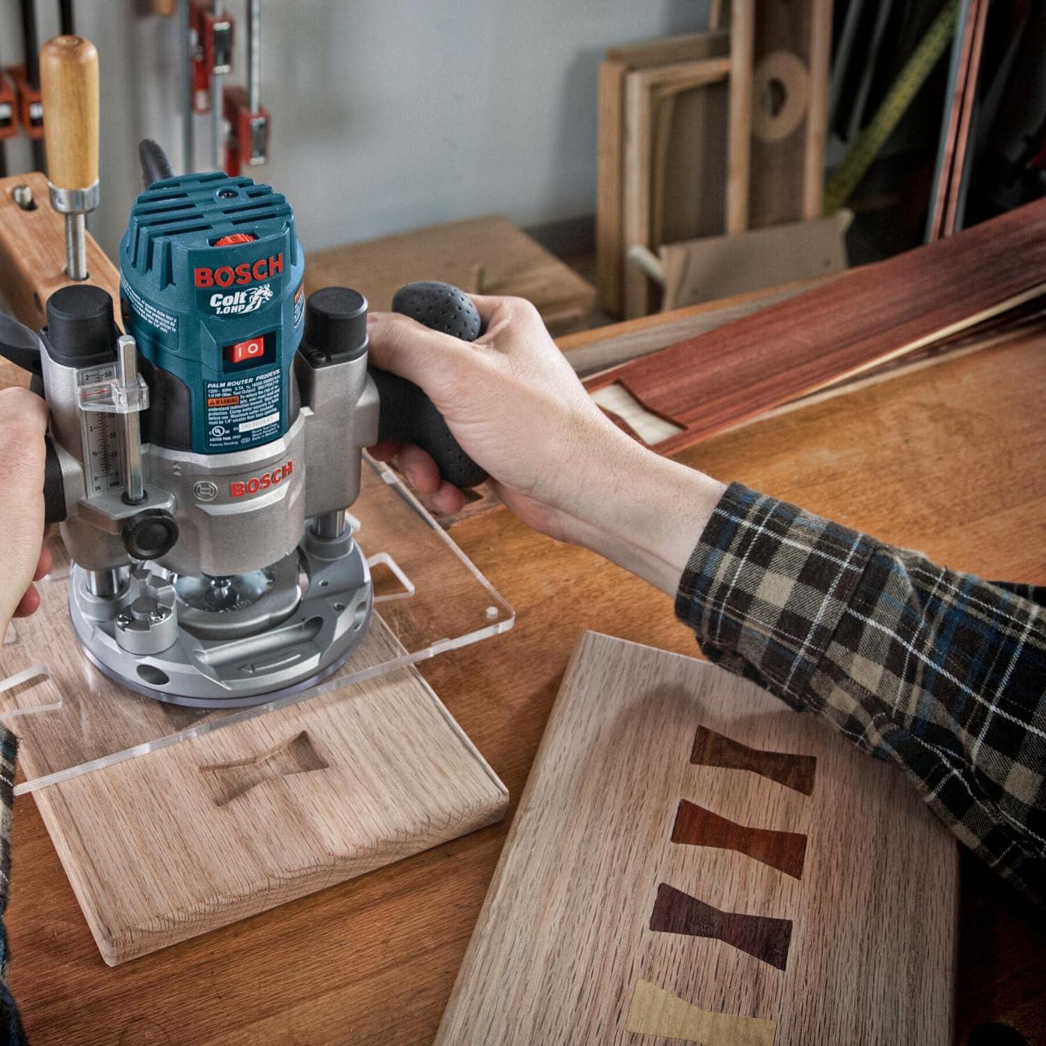 Juego de 6 Fresas de Ranura BOSCH RBS006SBS Punta Carburo