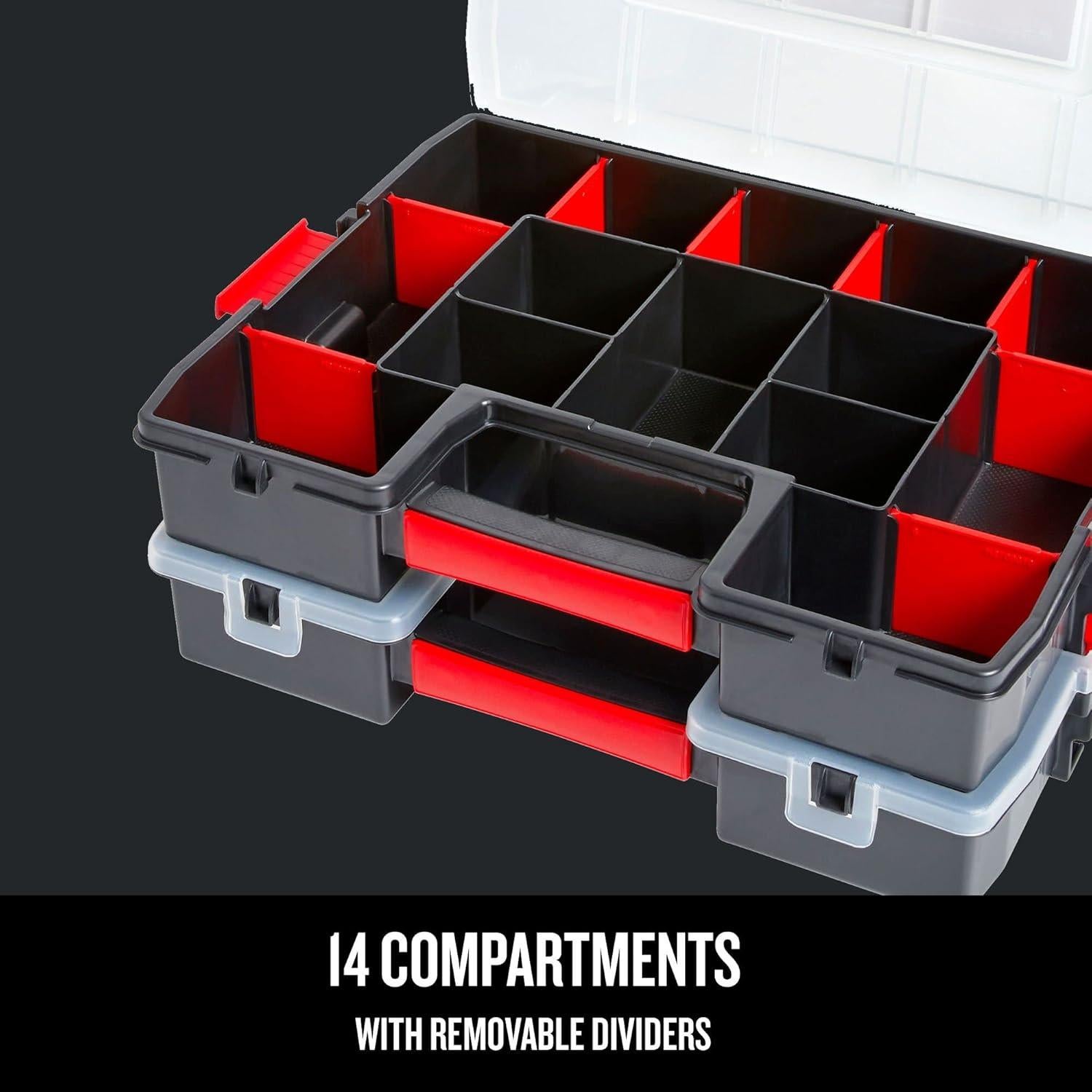 Organizador de Herramientas CRAFTSMAN 2 Paquetes 14 Compartimentos