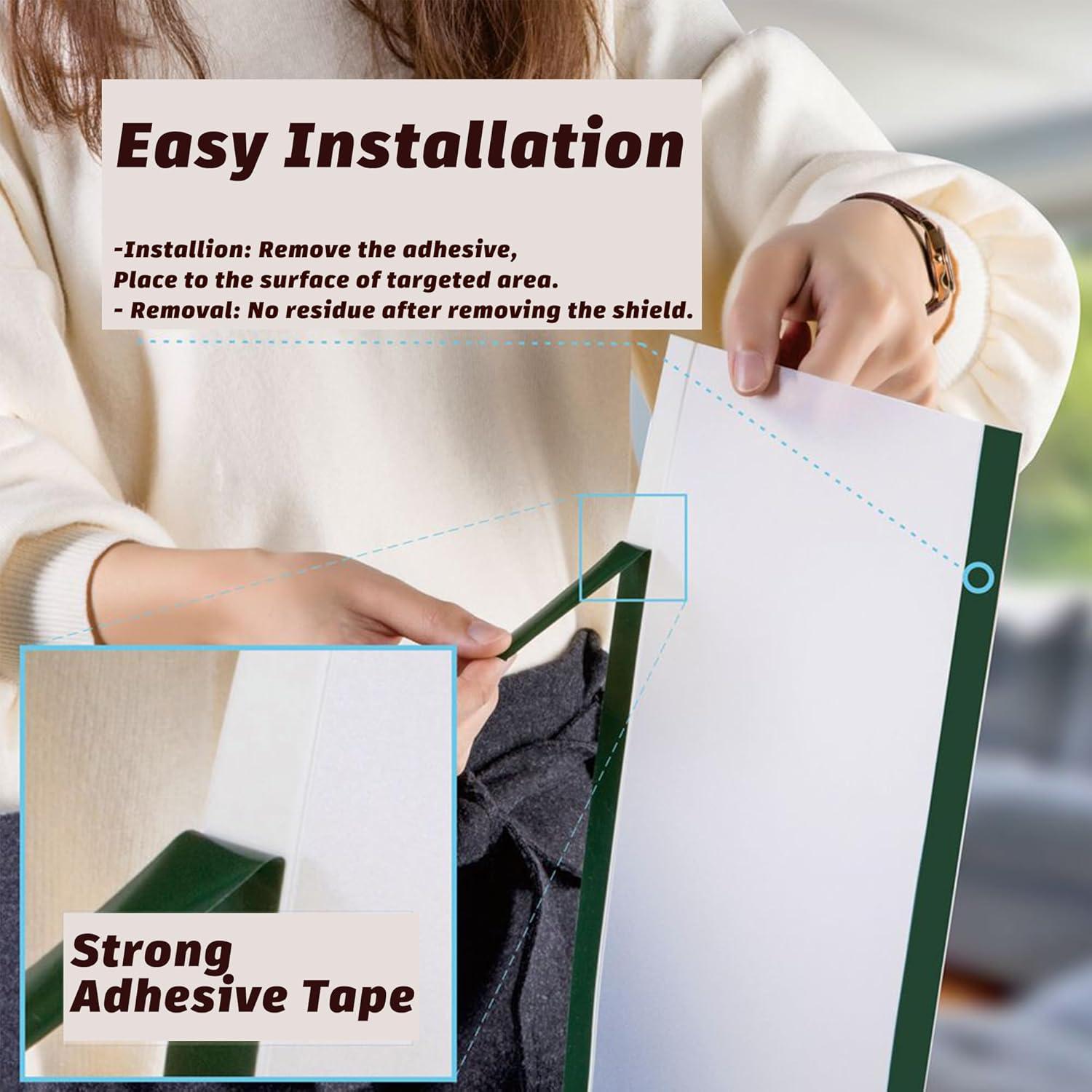 Protector de Puerta Fariita 2PCS Seguridad Infantil Verde