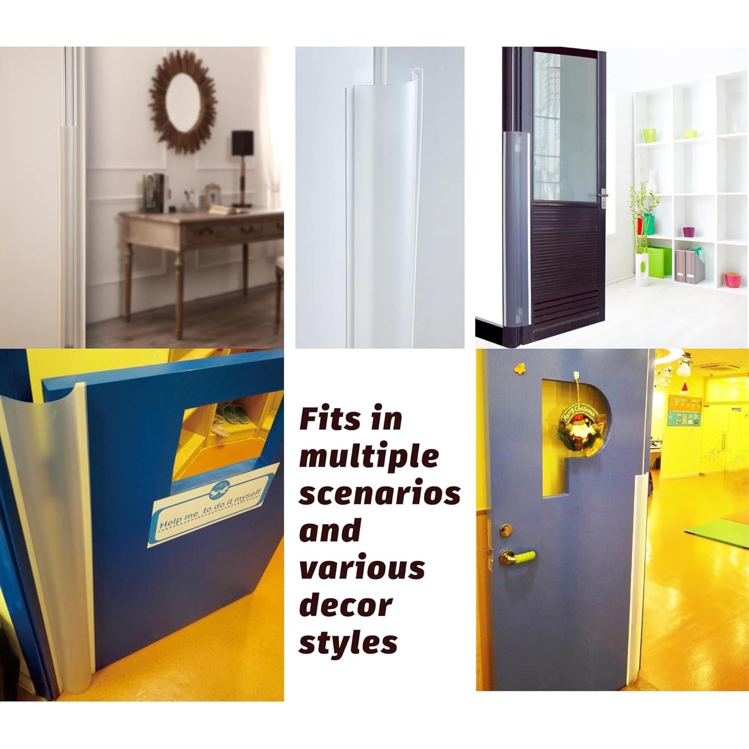 Protector de Puerta Fariita 2PCS Seguridad Infantil Verde