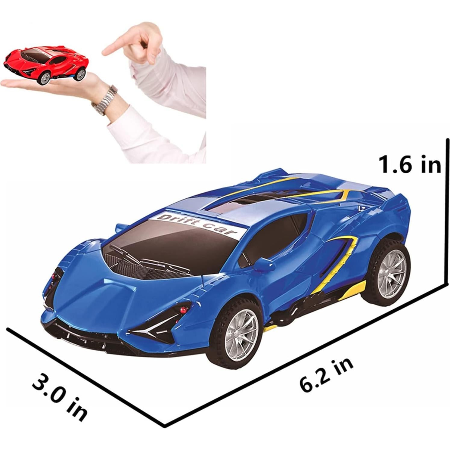 Coches de Deriva Inercia Johehe 2 Paquete para Niños 3-6 Años