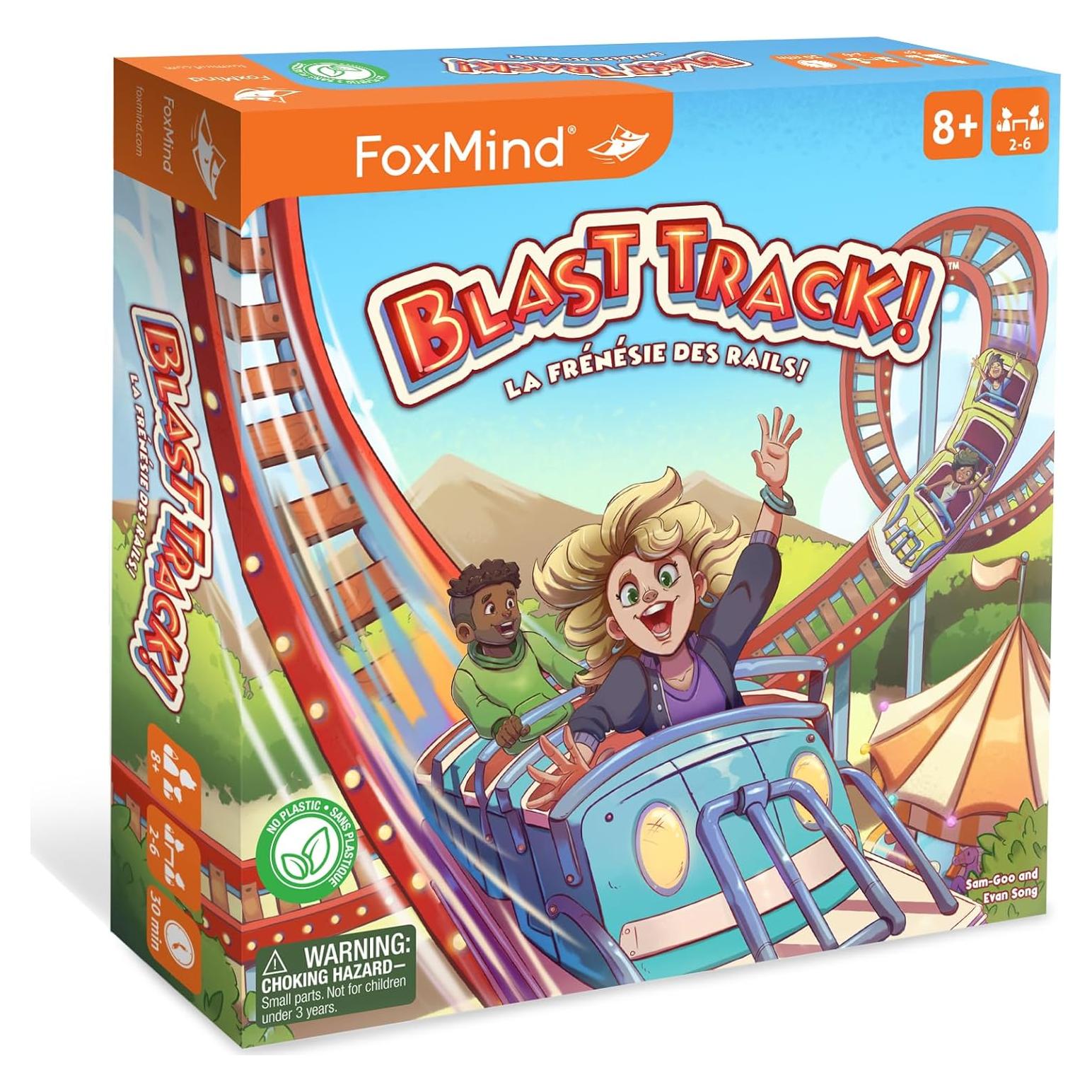 Juego de Mesa FoxMind Blast Track - Estrategia Familiar 2-6 Jugadores