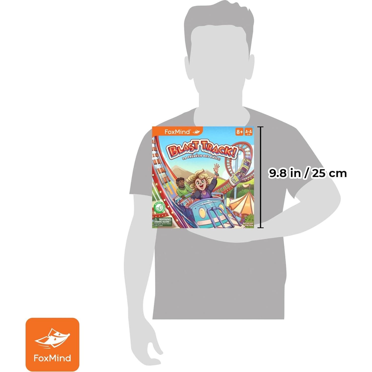 Juego de Mesa FoxMind Blast Track - Estrategia Familiar 2-6 Jugadores