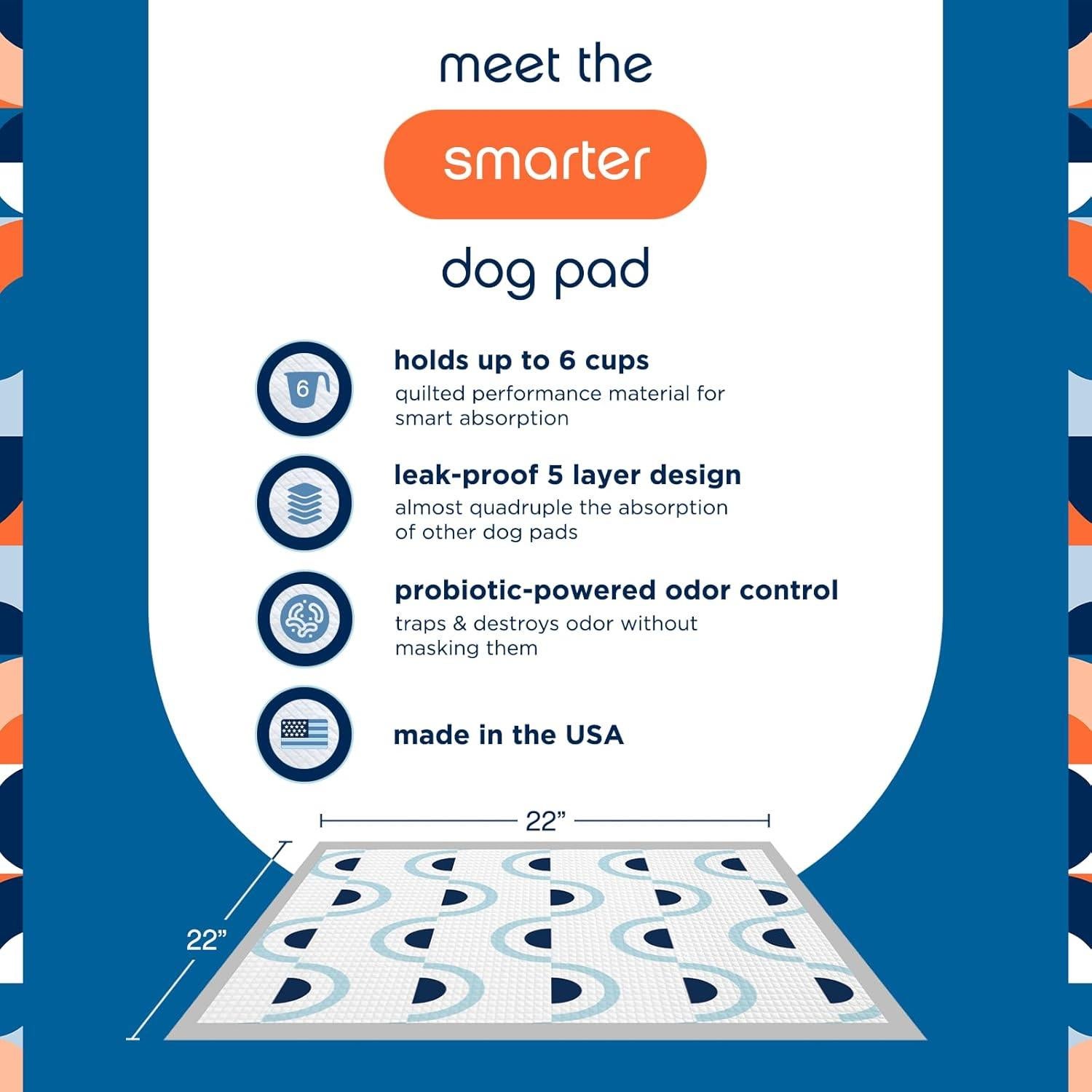 Almohadillas para Perros KAS Pet Smart Prints 40 Unidades