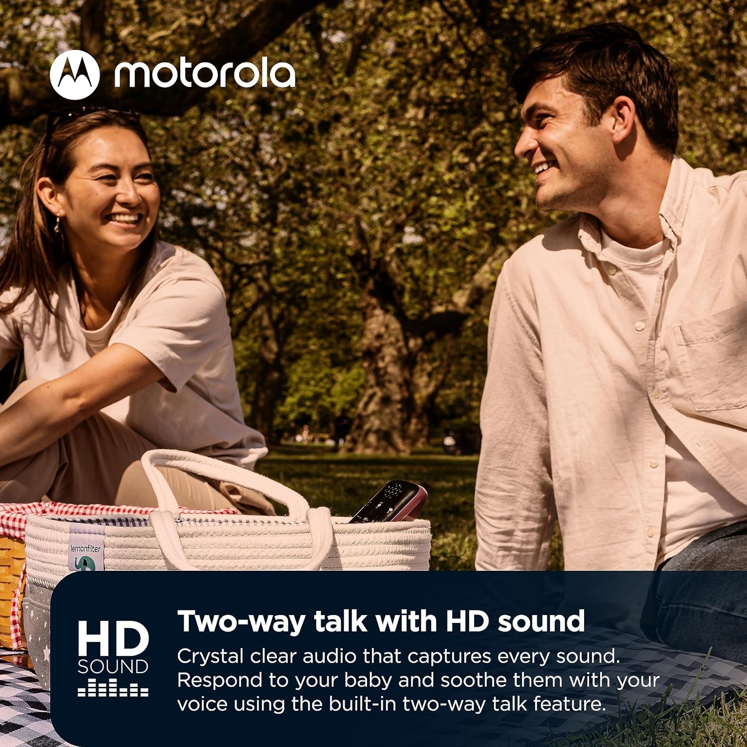 Monitor de Bebé Motorola PIP12 Audio Portátil 457m