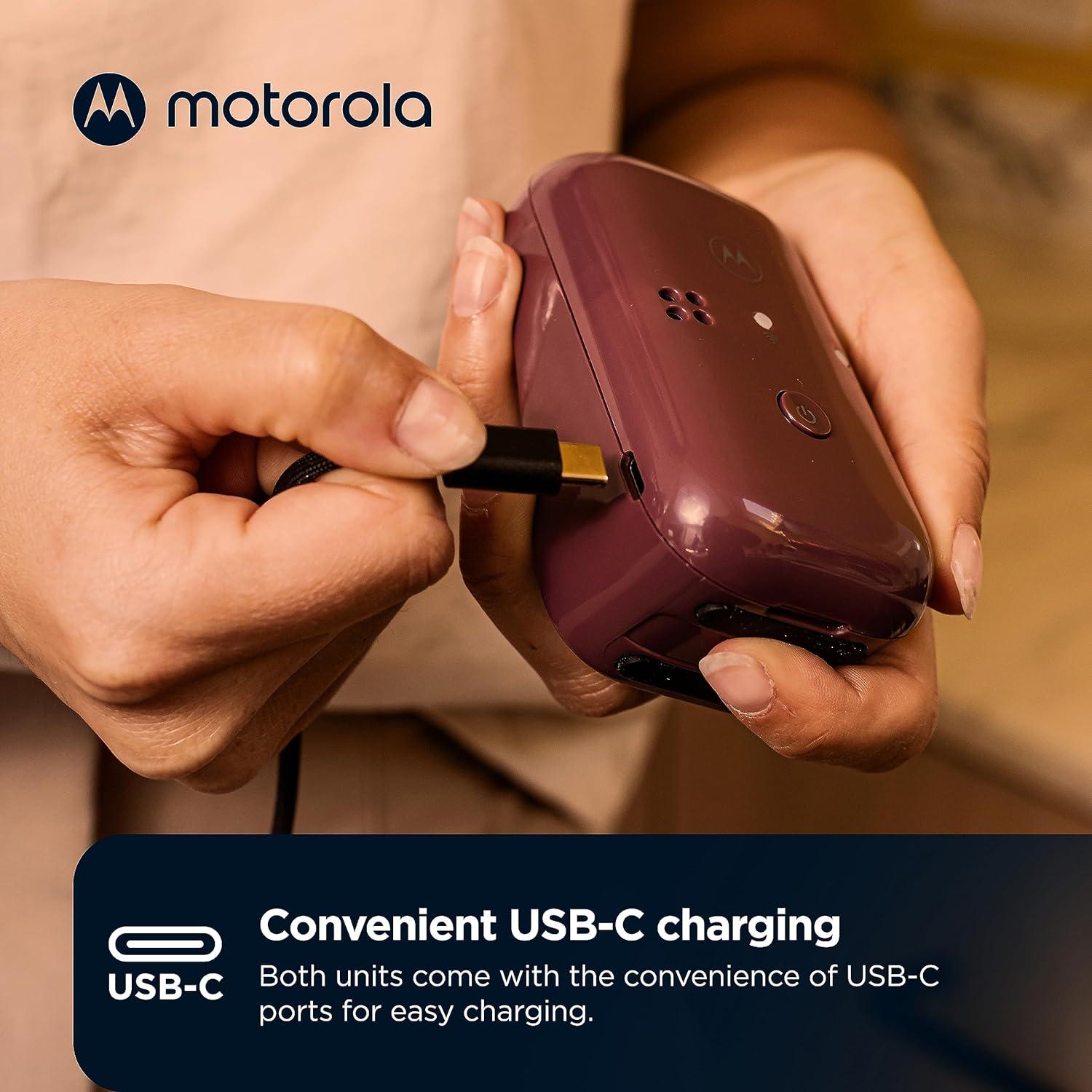 Monitor de Bebé Motorola PIP12 Audio Portátil 457m