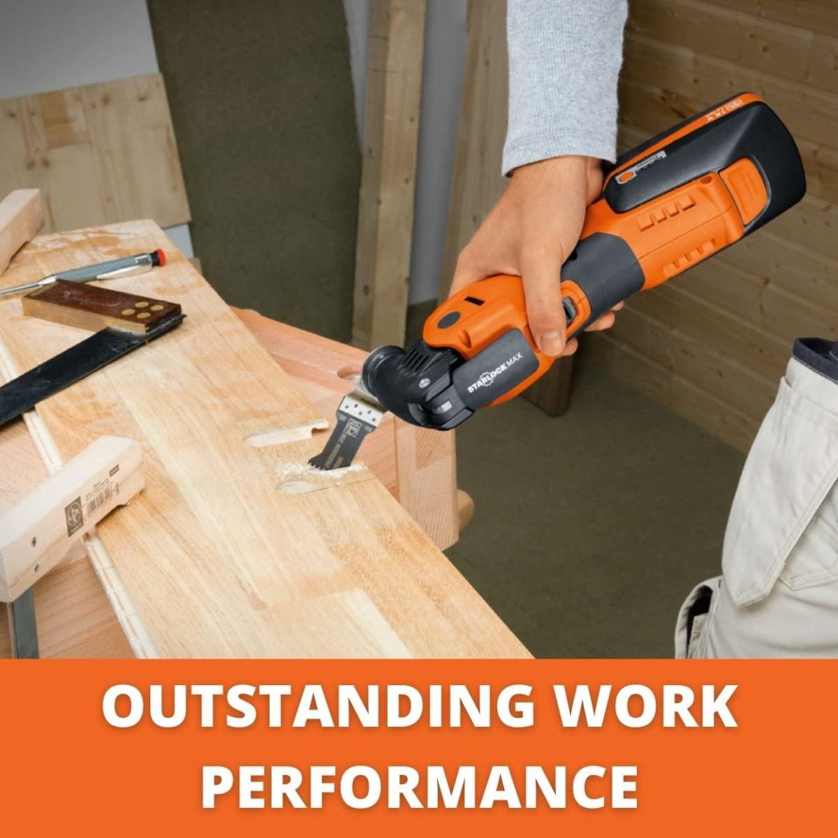 Hoja de sierra curvada Fein Starlock E-Cut 3.49 cm - Corte preciso