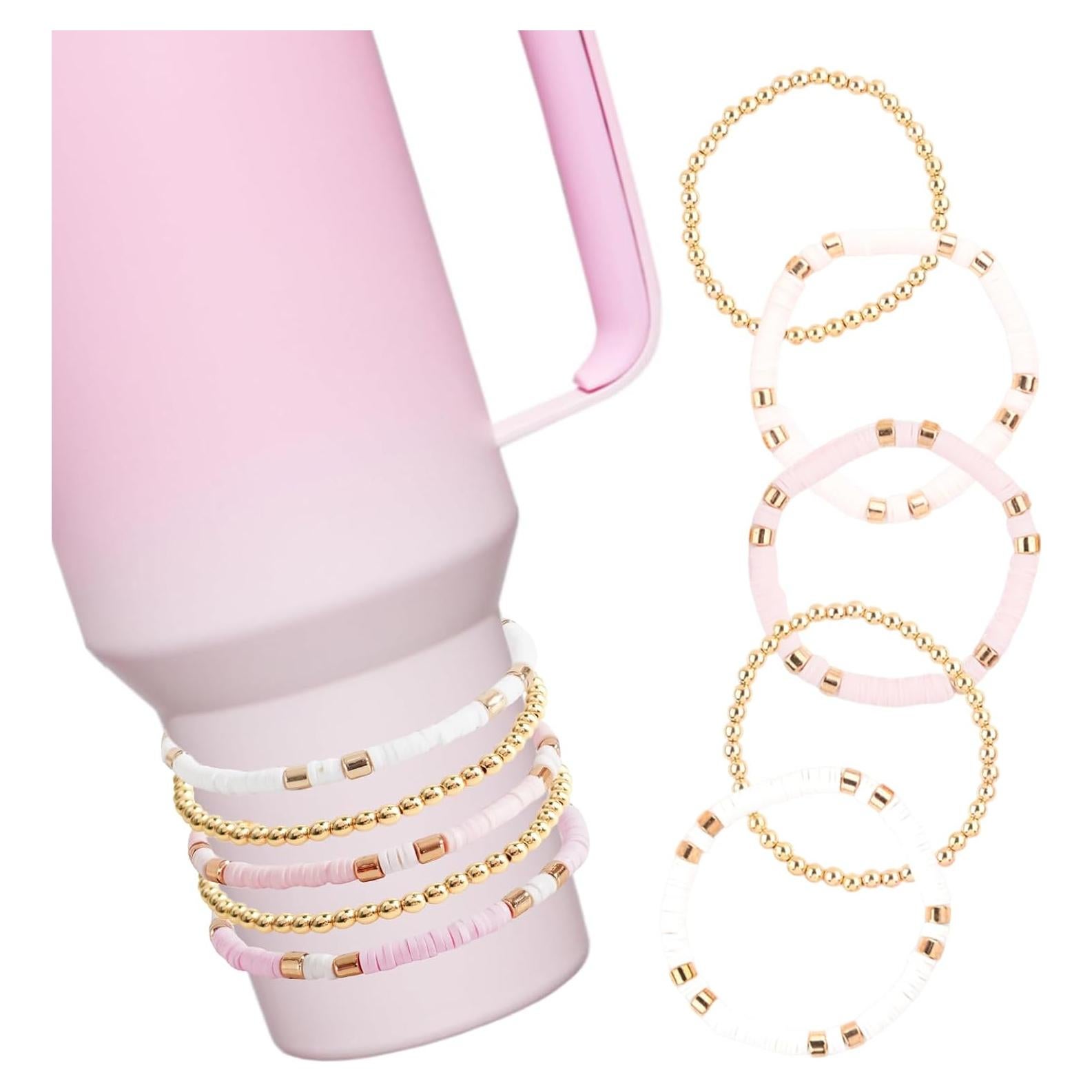 Accesorios para Copa Stanley Ceoyiler Rosa 5 Piezas 1.18L 0.89L