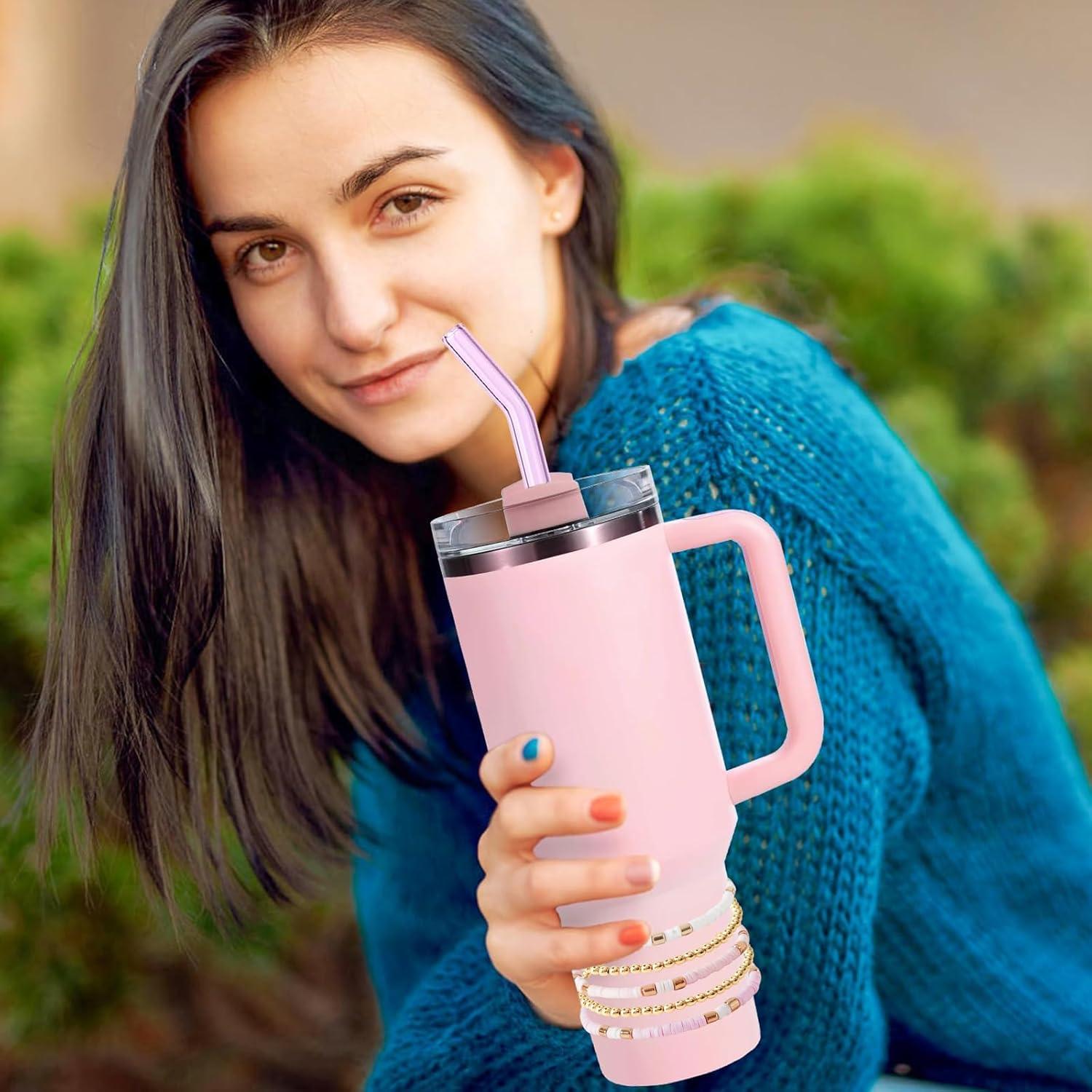 Accesorios para Copa Stanley Ceoyiler Rosa 5 Piezas 1.18L 0.89L