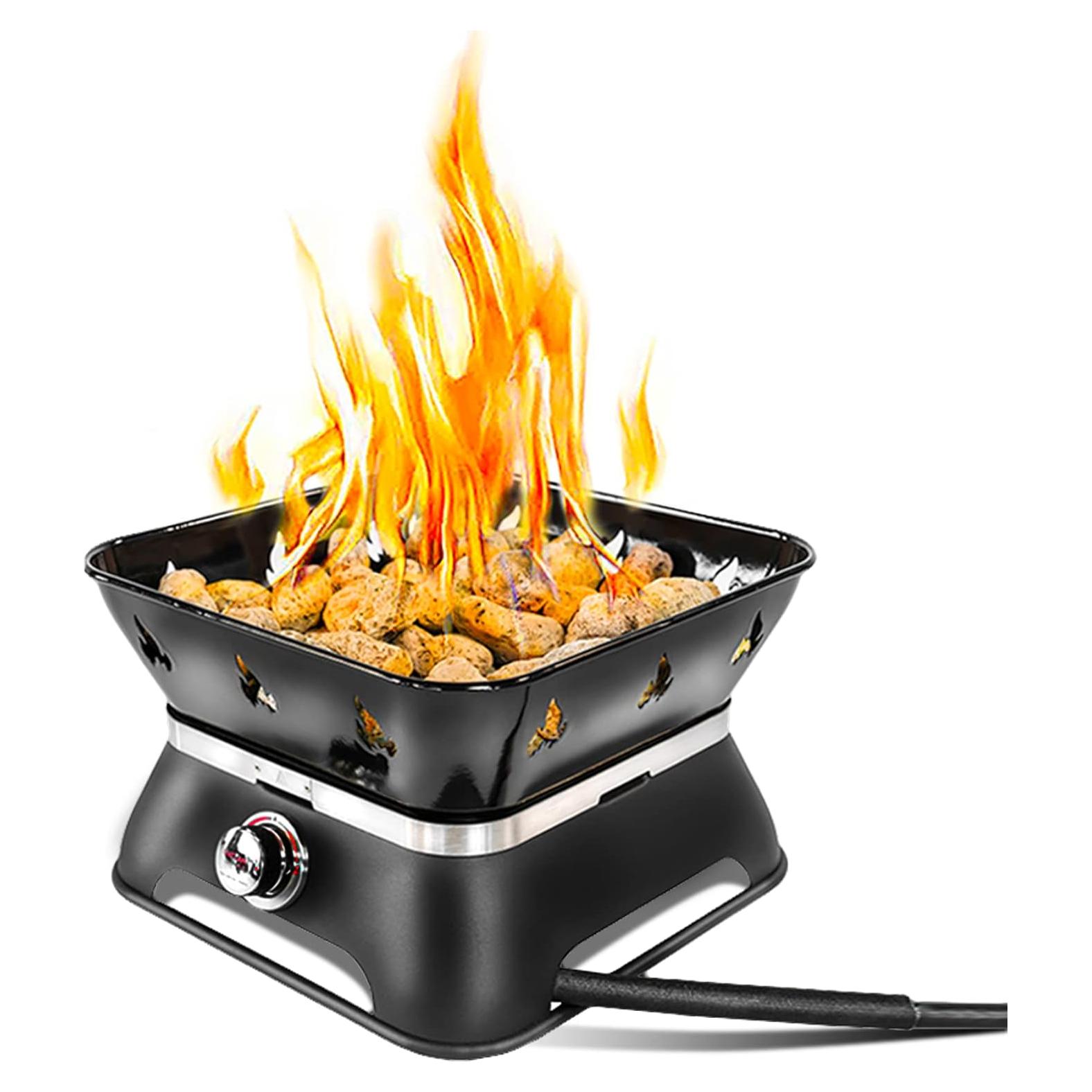 Fogón Portátil Outland Living Firecube 10,21 kg Cuadrado