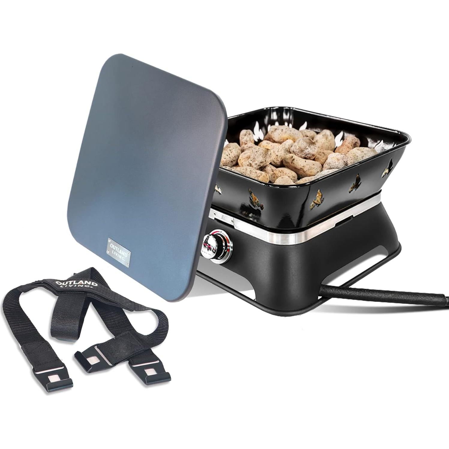 Fogón Portátil Outland Living Firecube 10,21 kg Cuadrado