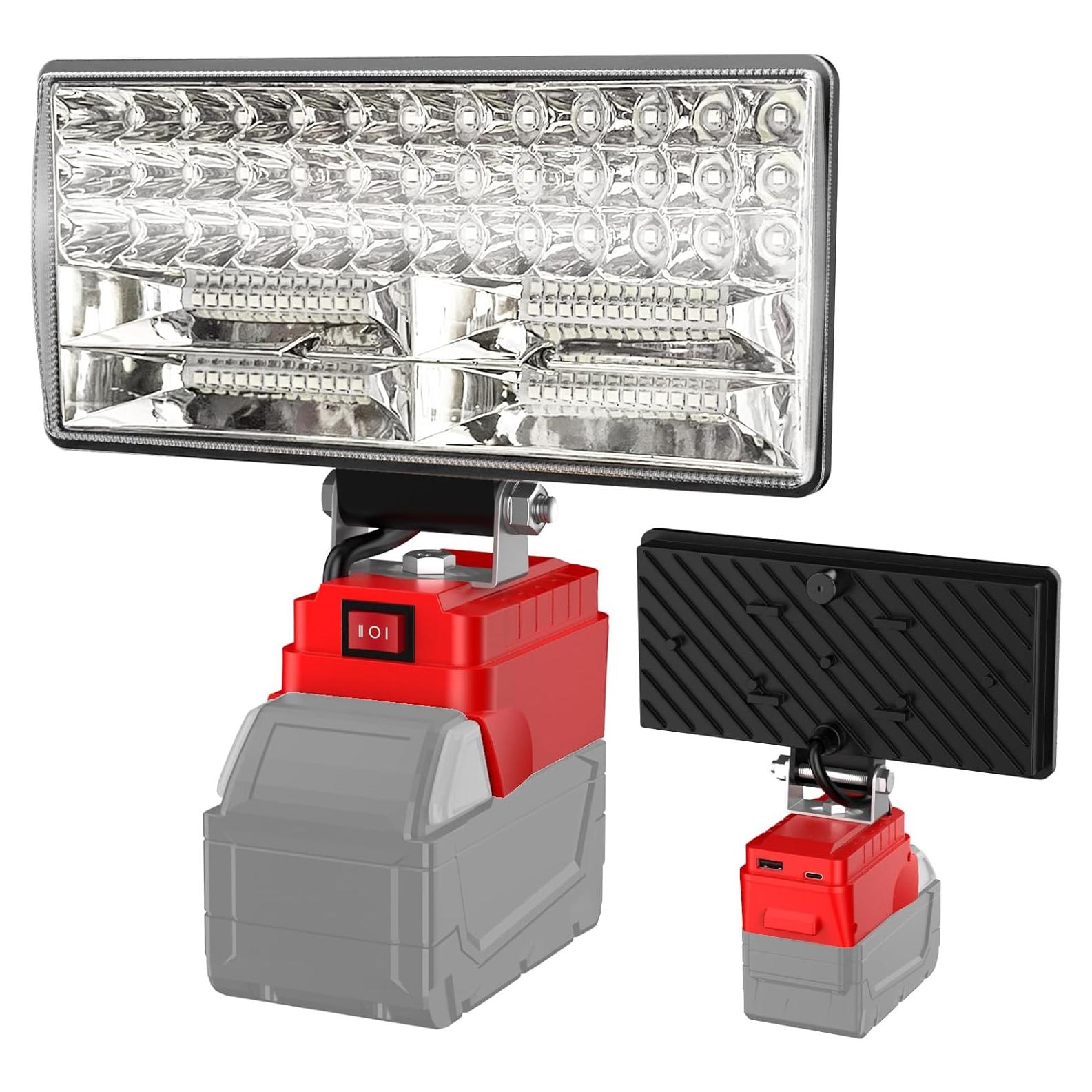 Luz de Trabajo LED Inalámbrica DEMIMA 90W 5400 Lúmenes