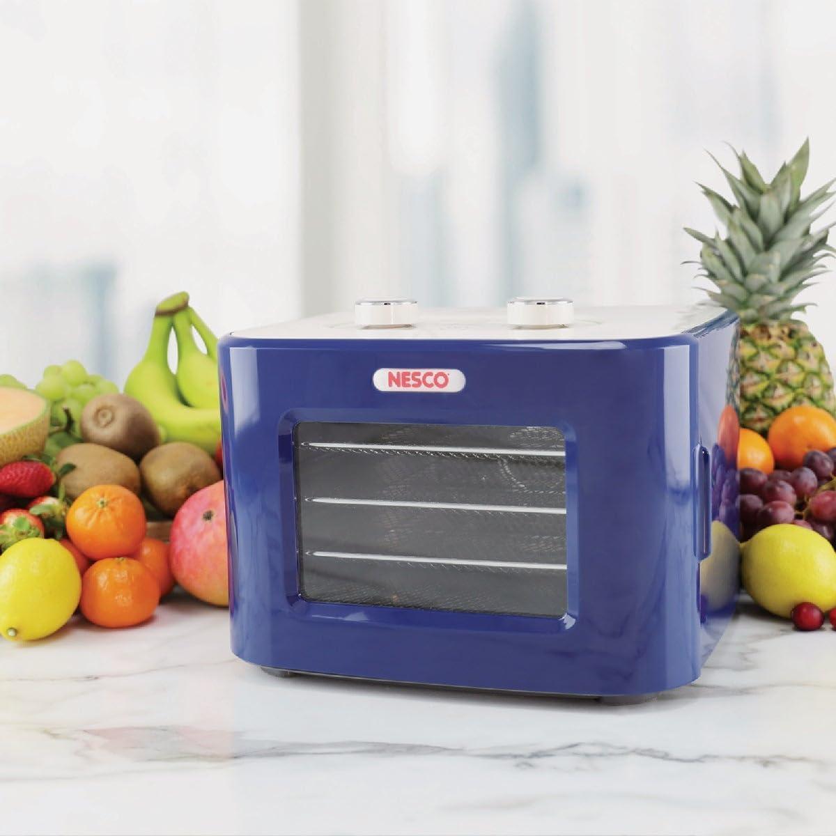 Deshidratador de Alimentos NESCO FD-41B 4 Bandejas 400W Azul
