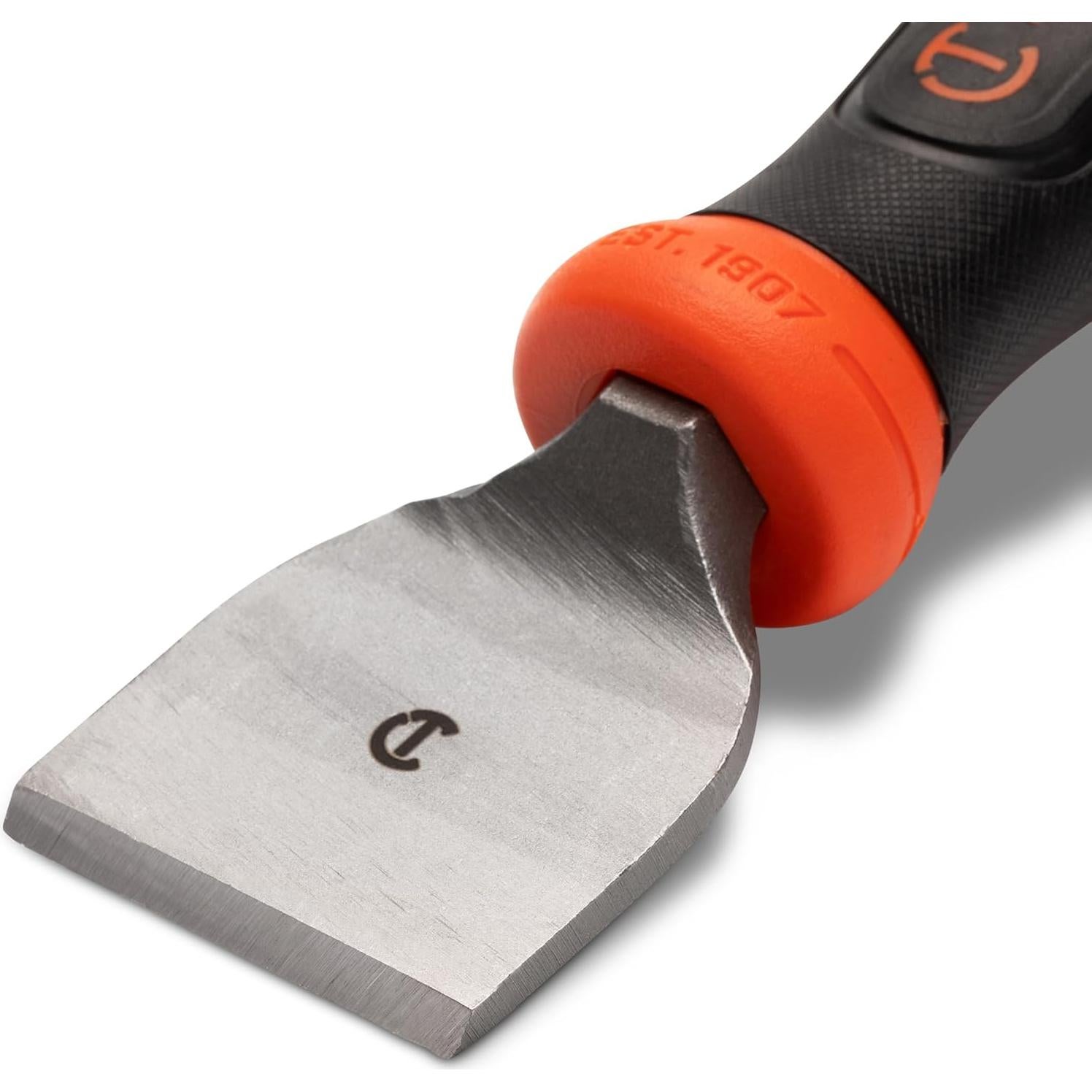 Cincel de mampostería Crescent CMCH214H 2.1x21.6cm con guardamanos