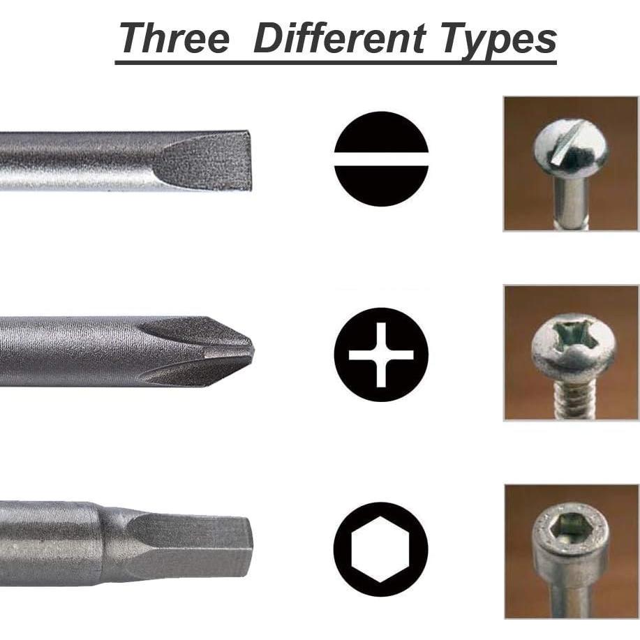 Juego de Puntas de Destornillador VESTTIO 10 Piezas Acero S2